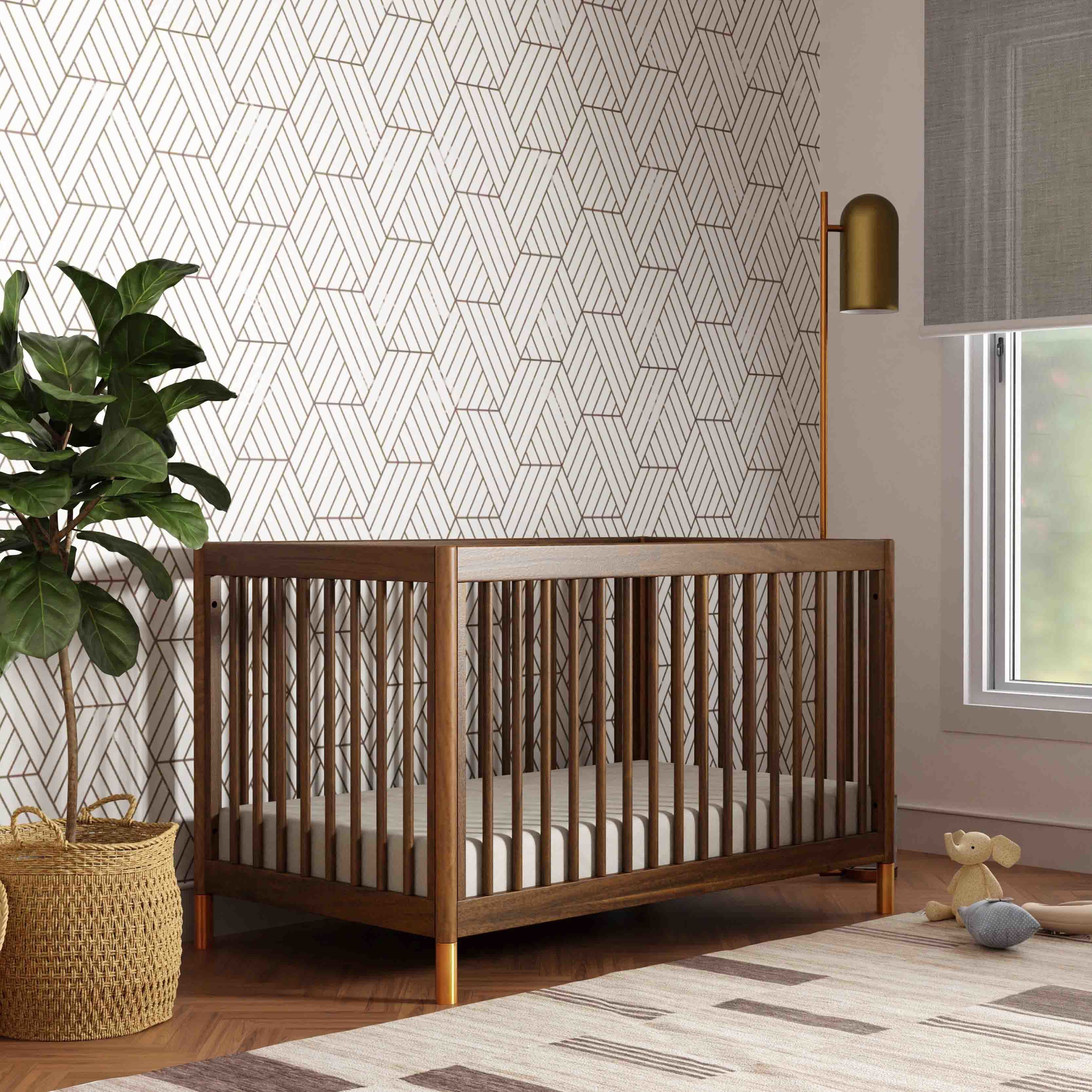 Gelato 4-in-1 Convertible Crib with Toddler Bed Conversion Kit - Image 3