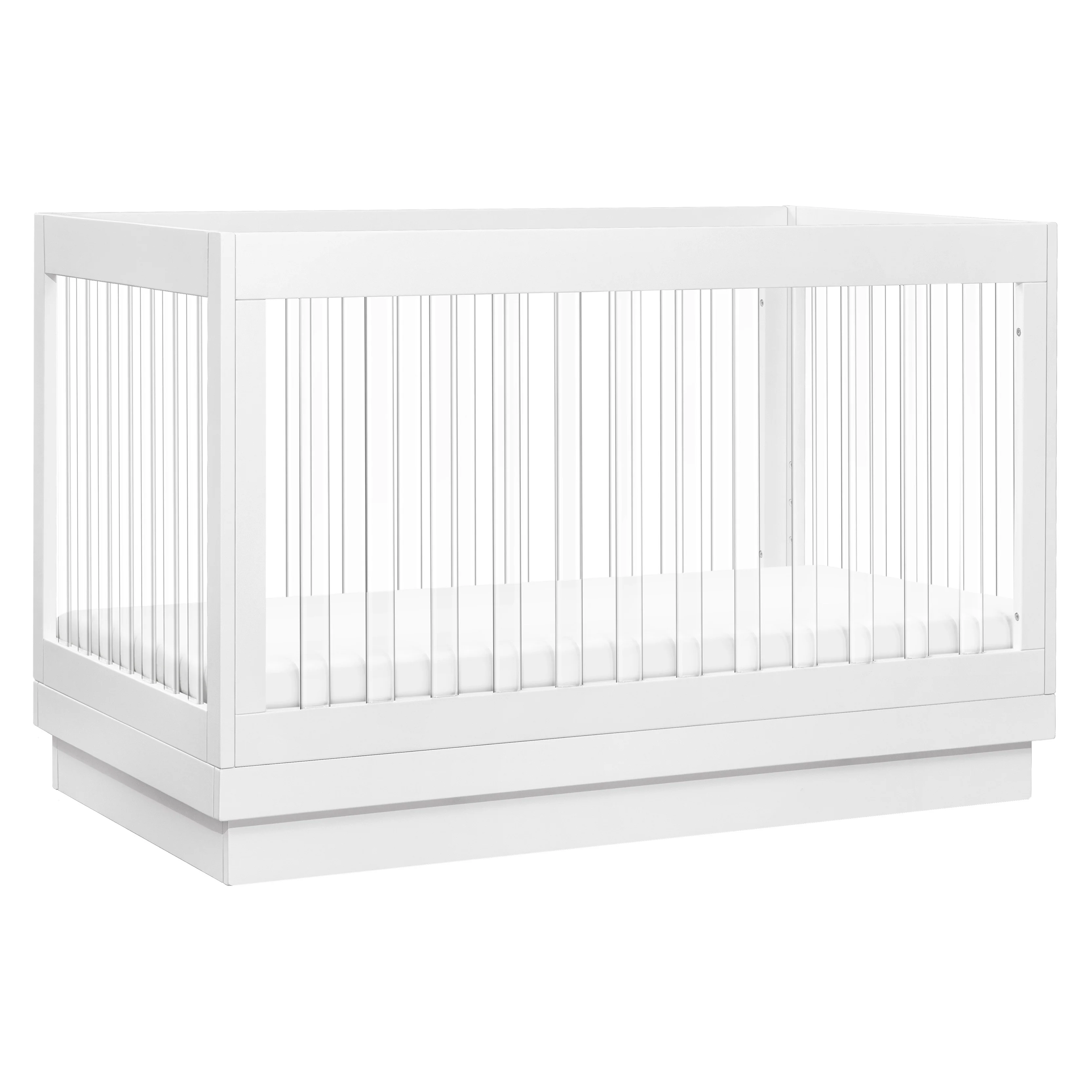 Harlow Acrylic 3-in-1 Convertible Crib with Toddler Bed Conversion Kit - Image 10