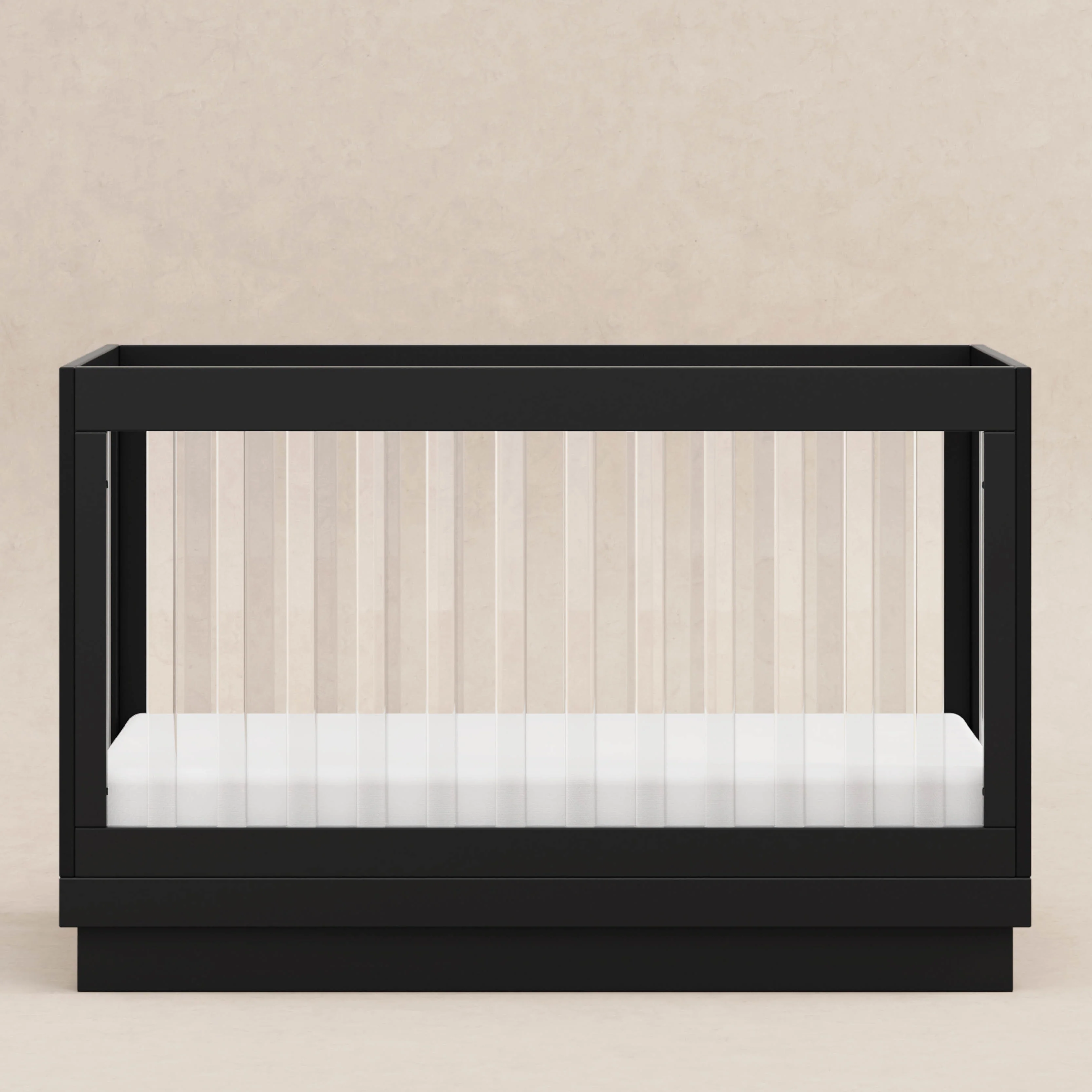 Harlow Acrylic 3-in-1 Convertible Crib with Toddler Bed Conversion Kit - Image 15