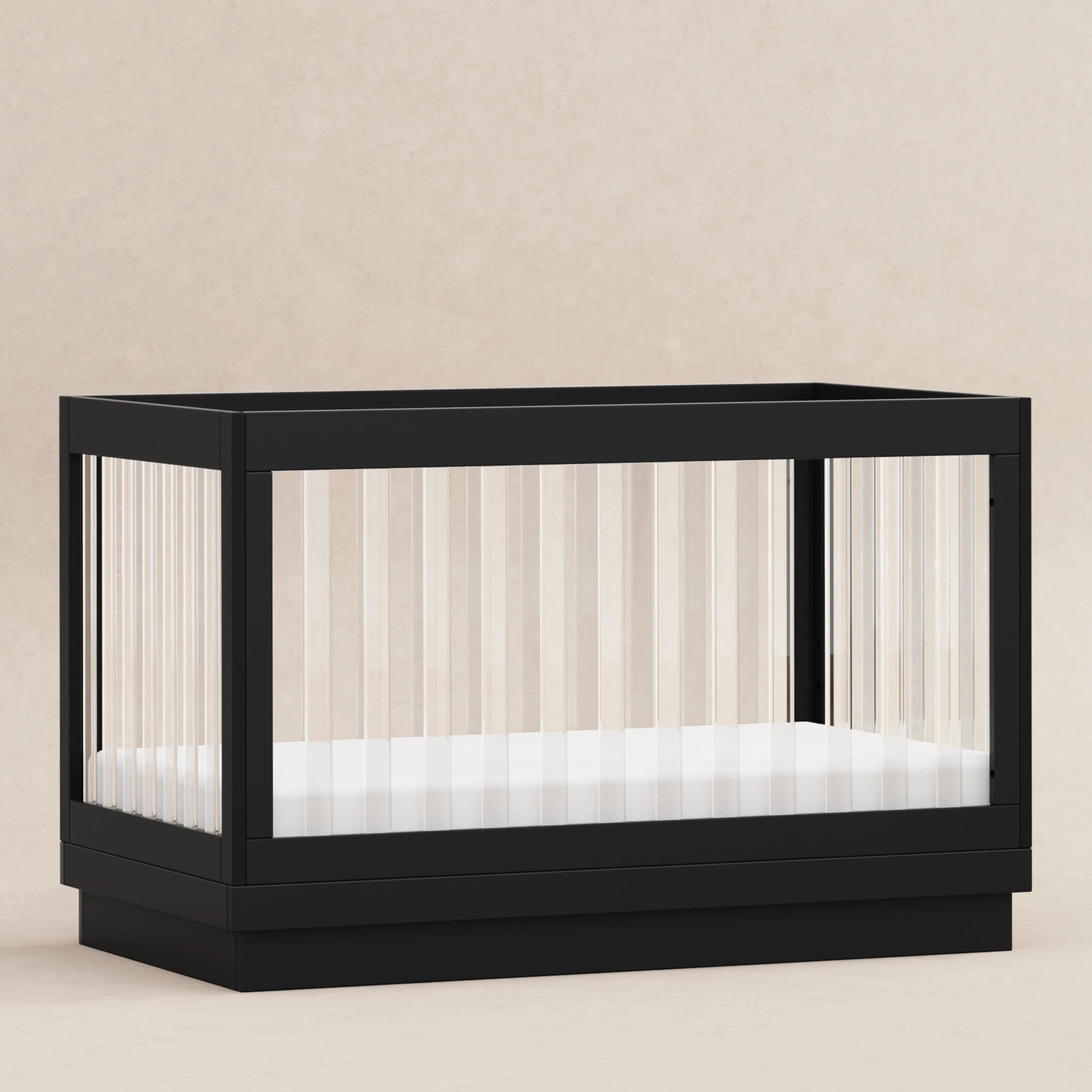 Harlow Acrylic 3-in-1 Convertible Crib with Toddler Bed Conversion Kit - Image 16
