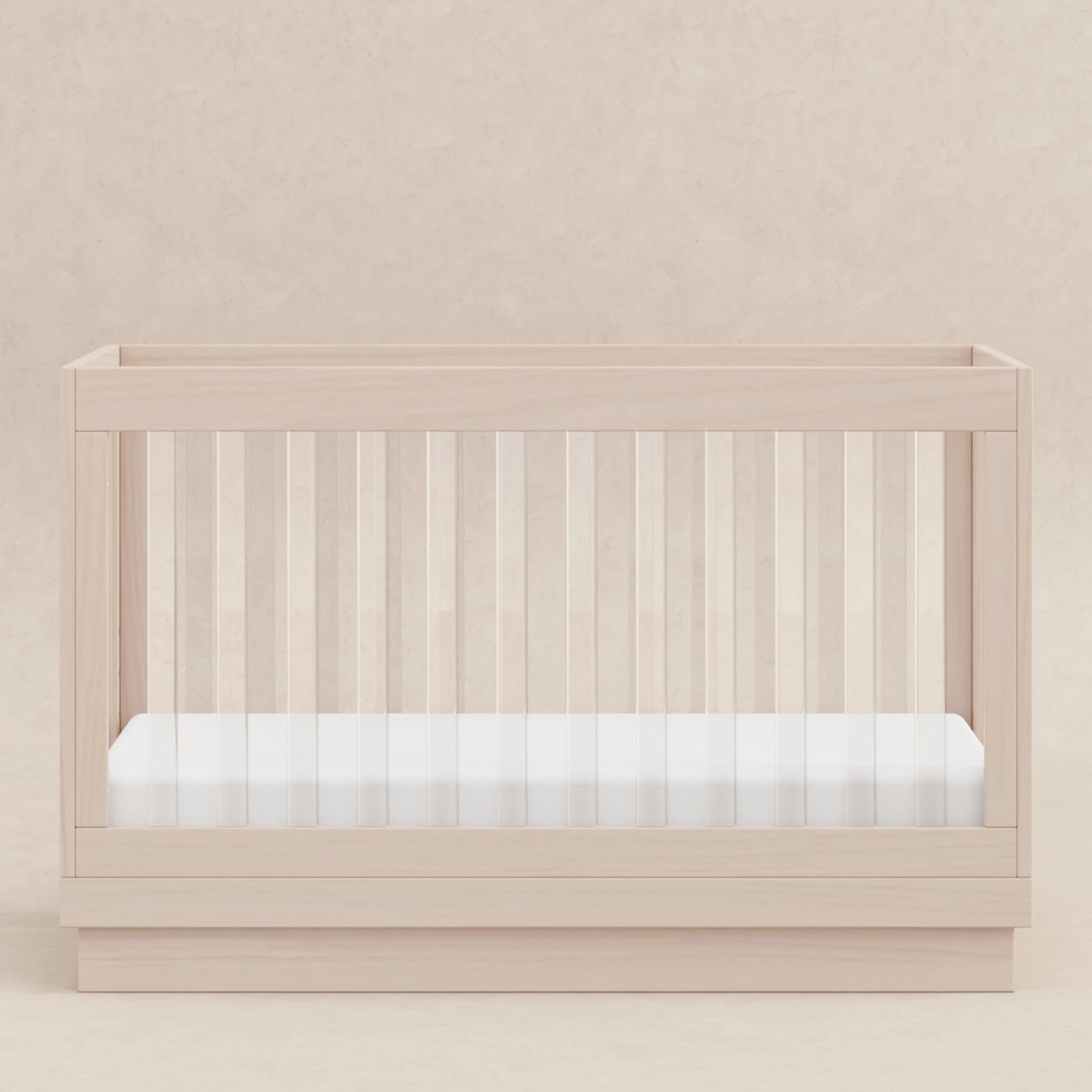 Harlow Acrylic 3-in-1 Convertible Crib with Toddler Bed Conversion Kit - Image 27