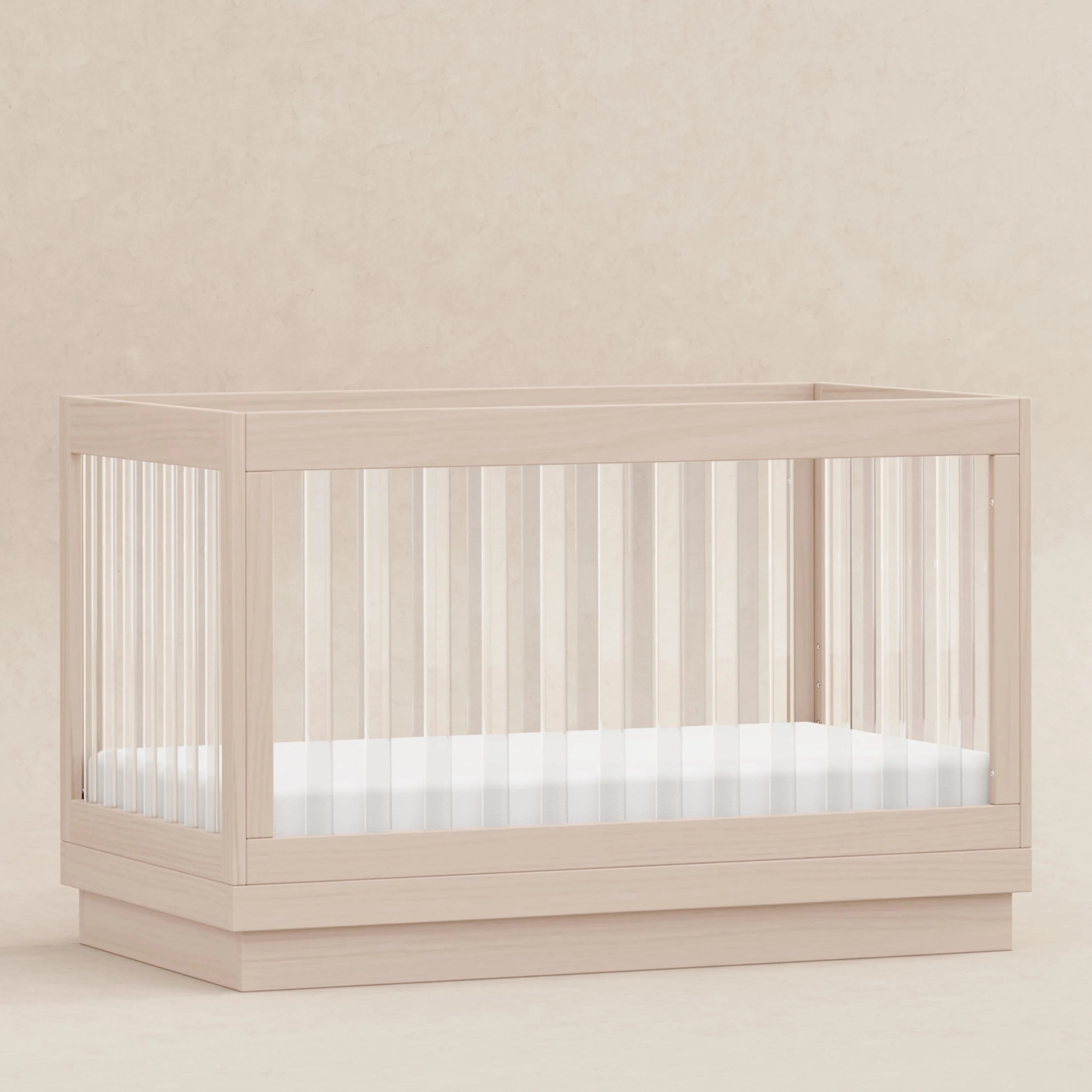 Harlow Acrylic 3-in-1 Convertible Crib with Toddler Bed Conversion Kit - Image 28