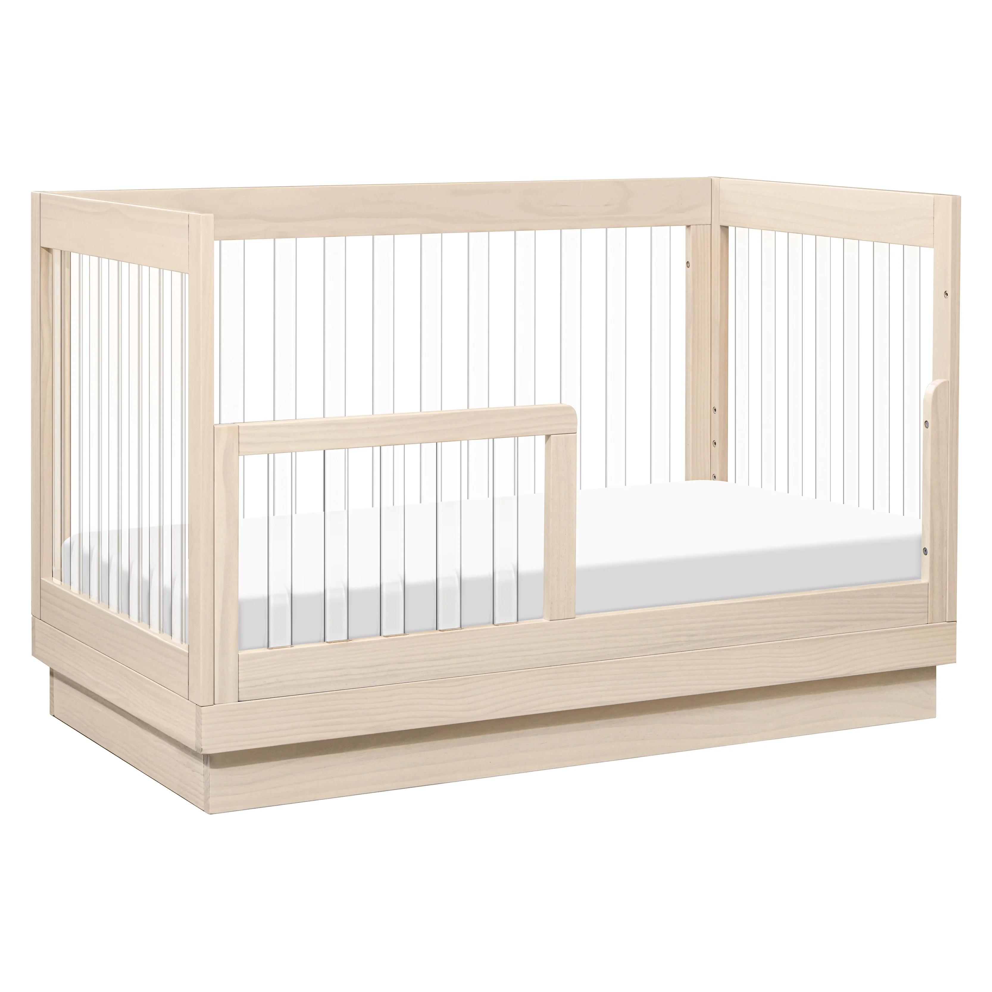 Harlow Acrylic 3-in-1 Convertible Crib with Toddler Bed Conversion Kit - Image 31