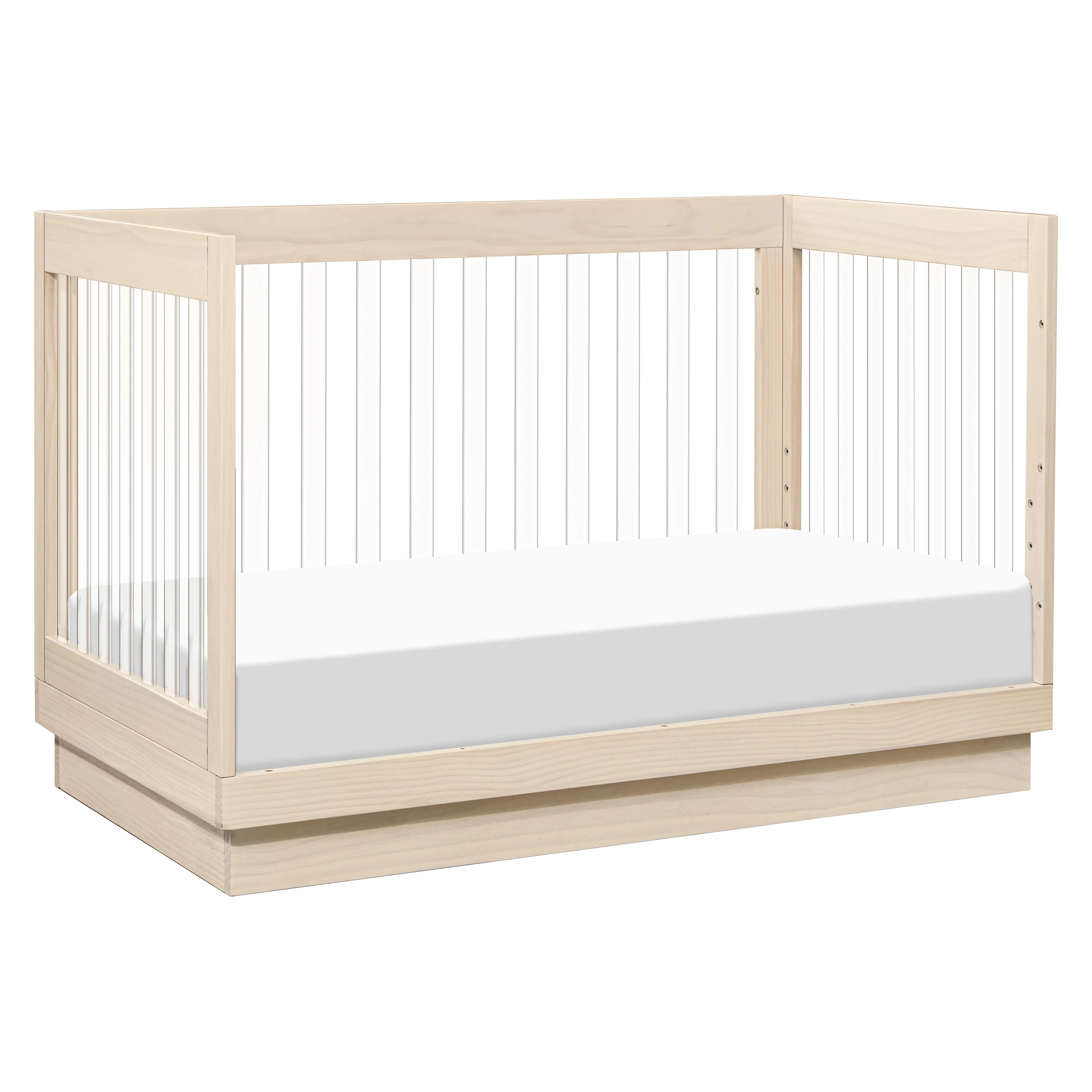 Harlow Acrylic 3-in-1 Convertible Crib with Toddler Bed Conversion Kit - Image 32