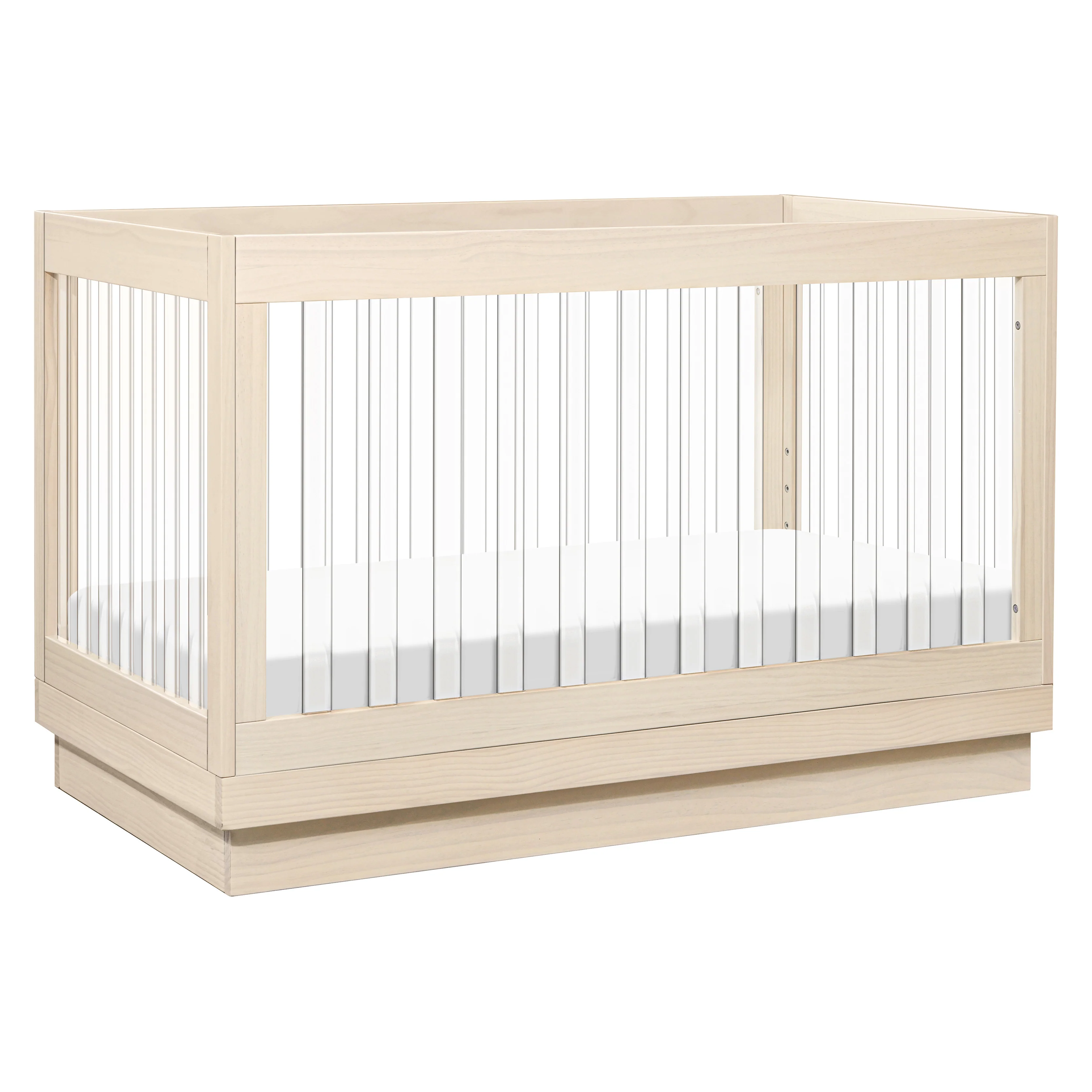 Harlow Acrylic 3-in-1 Convertible Crib with Toddler Bed Conversion Kit - Image 33