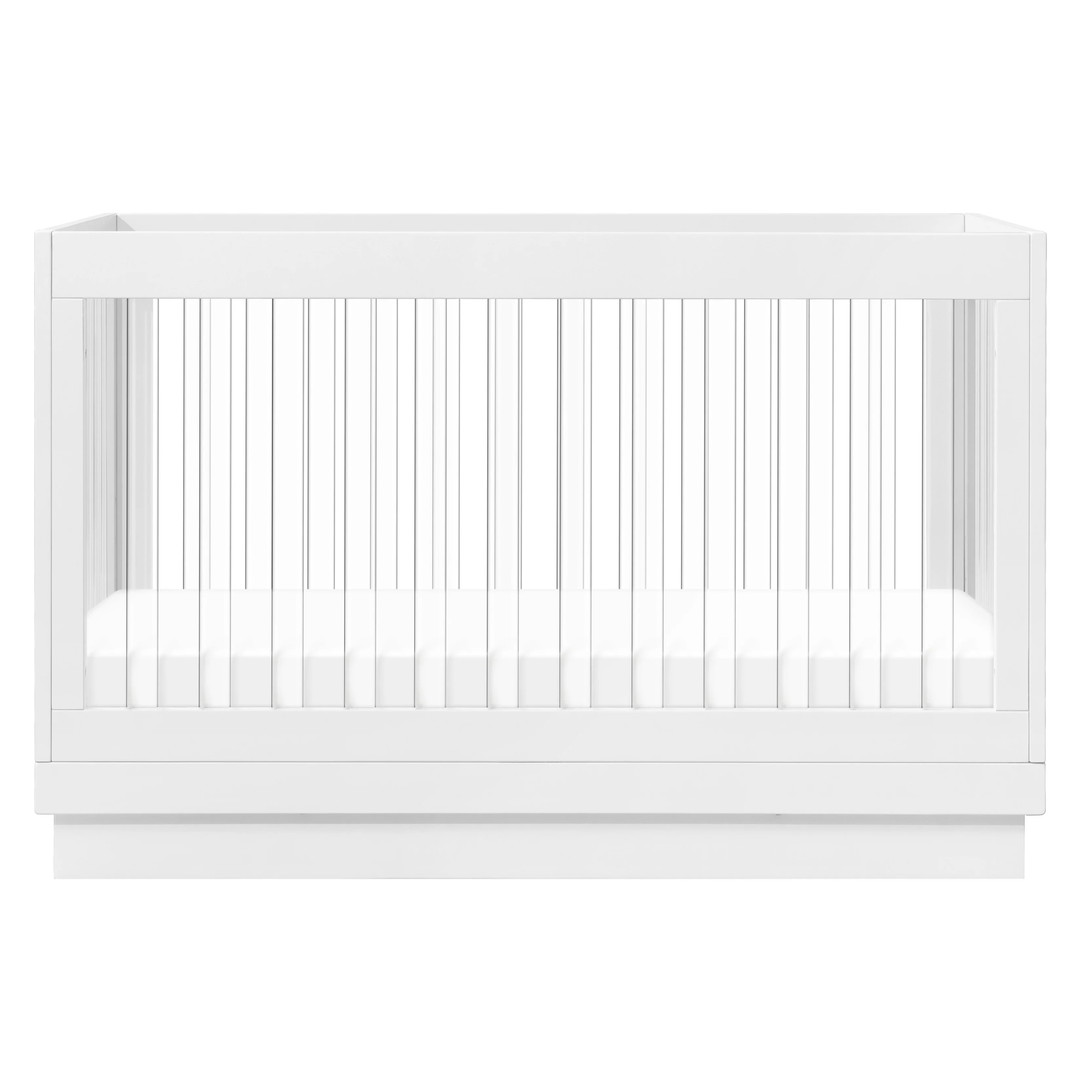Harlow Acrylic 3-in-1 Convertible Crib with Toddler Bed Conversion Kit - Image 7