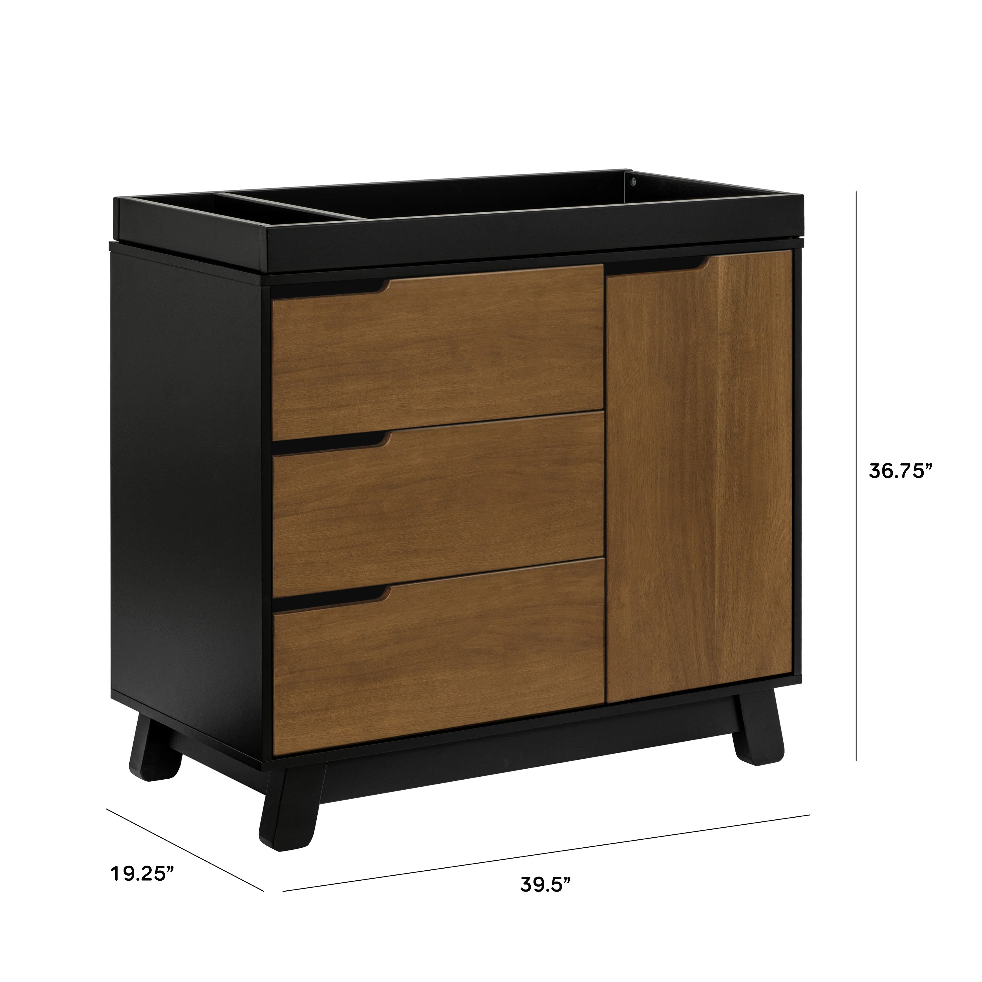 Hudson 3-Drawer Changer Dresser with Removable Changing Tray - Image 25
