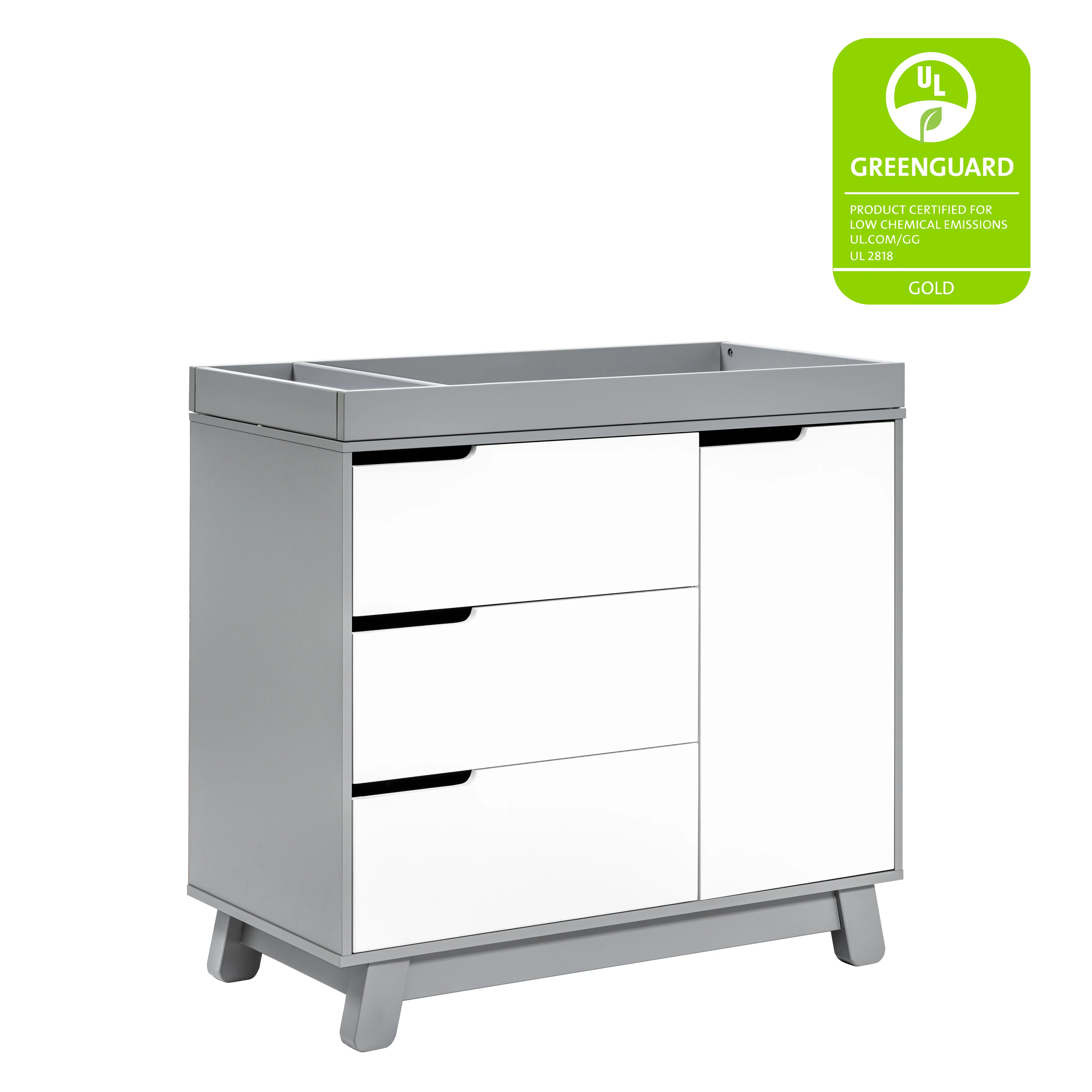 Hudson 3-Drawer Changer Dresser with Removable Changing Tray - Image 8