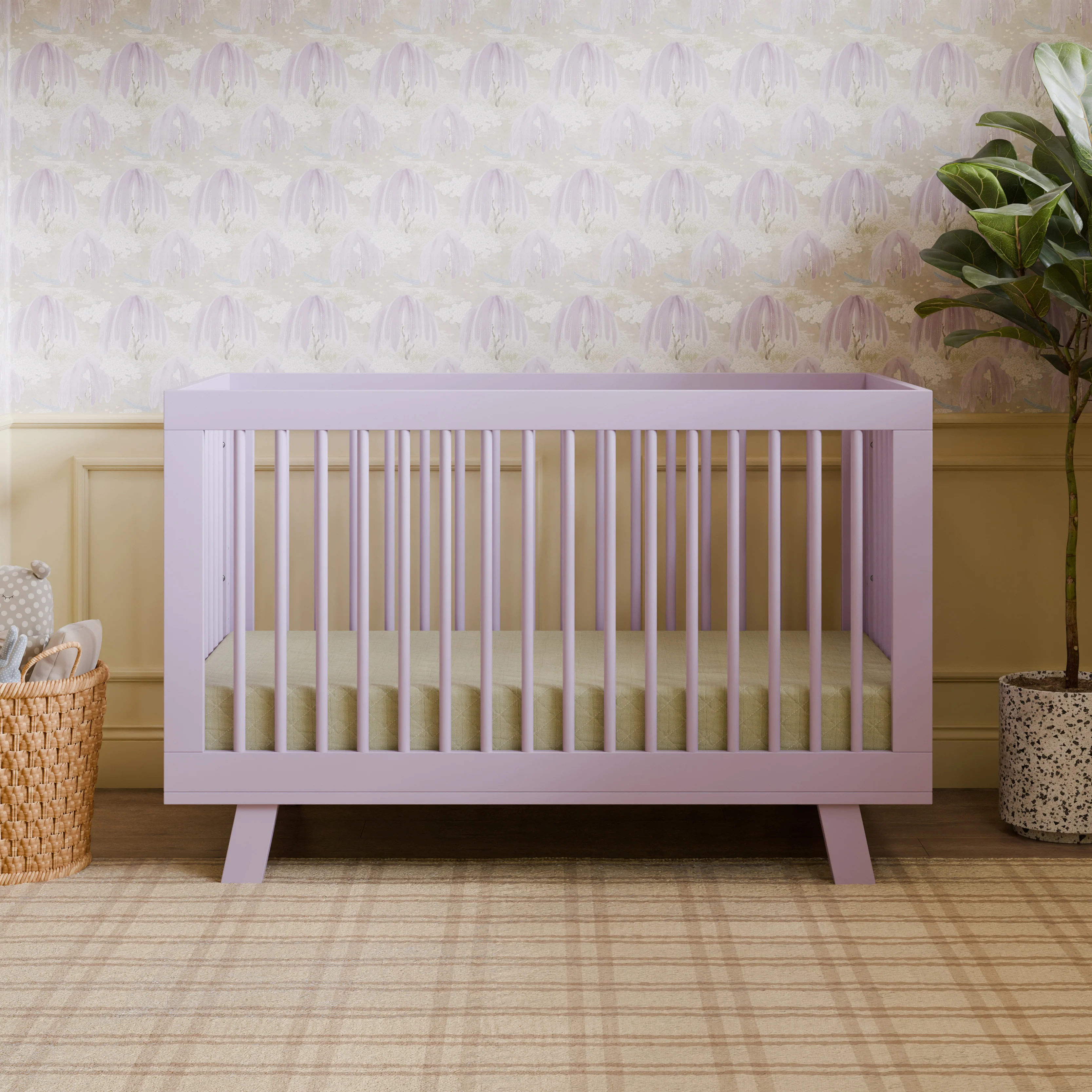 Hudson 3-in-1 Convertible Crib with Toddler Bed Conversion Kit - Image 140