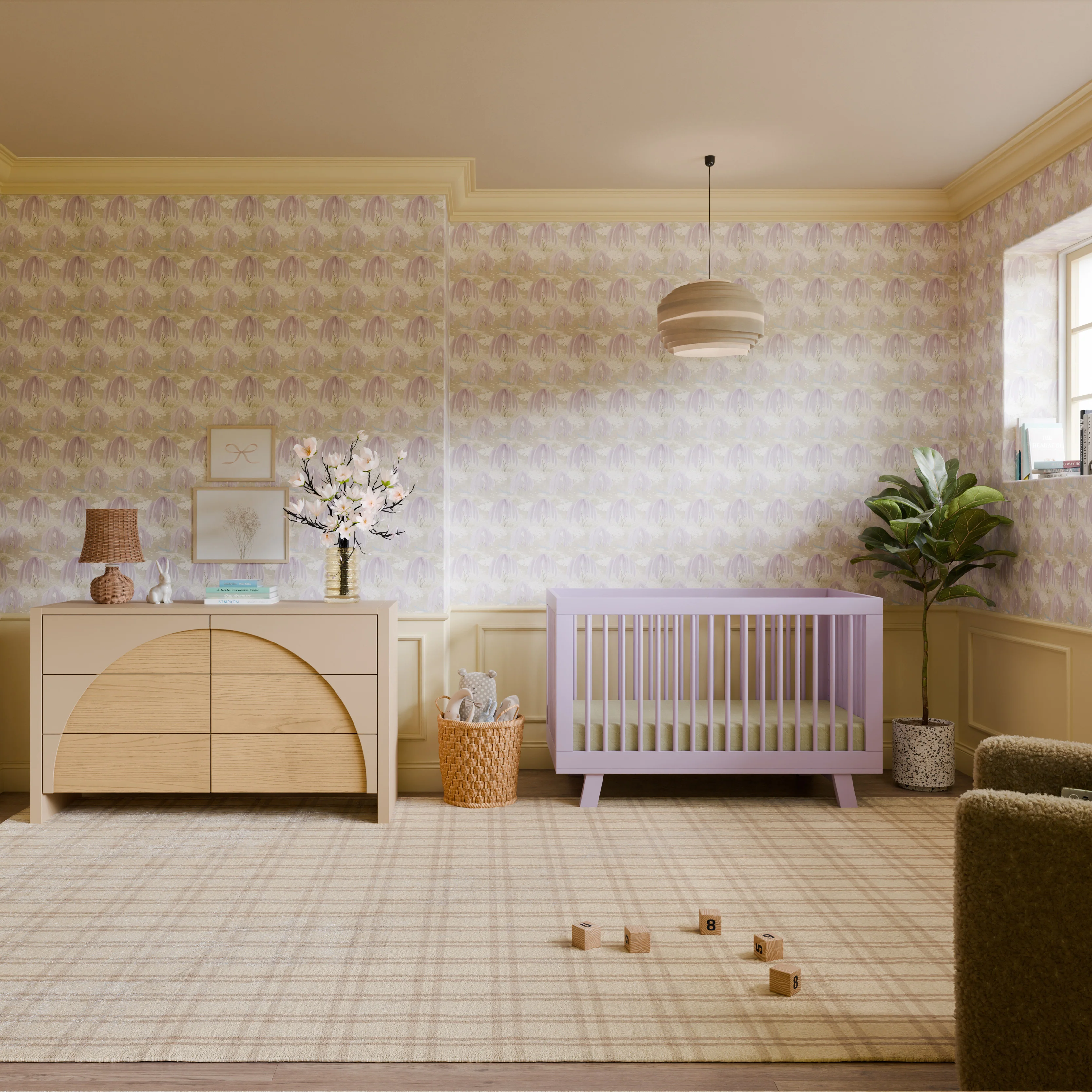 Hudson 3-in-1 Convertible Crib with Toddler Bed Conversion Kit - Image 142