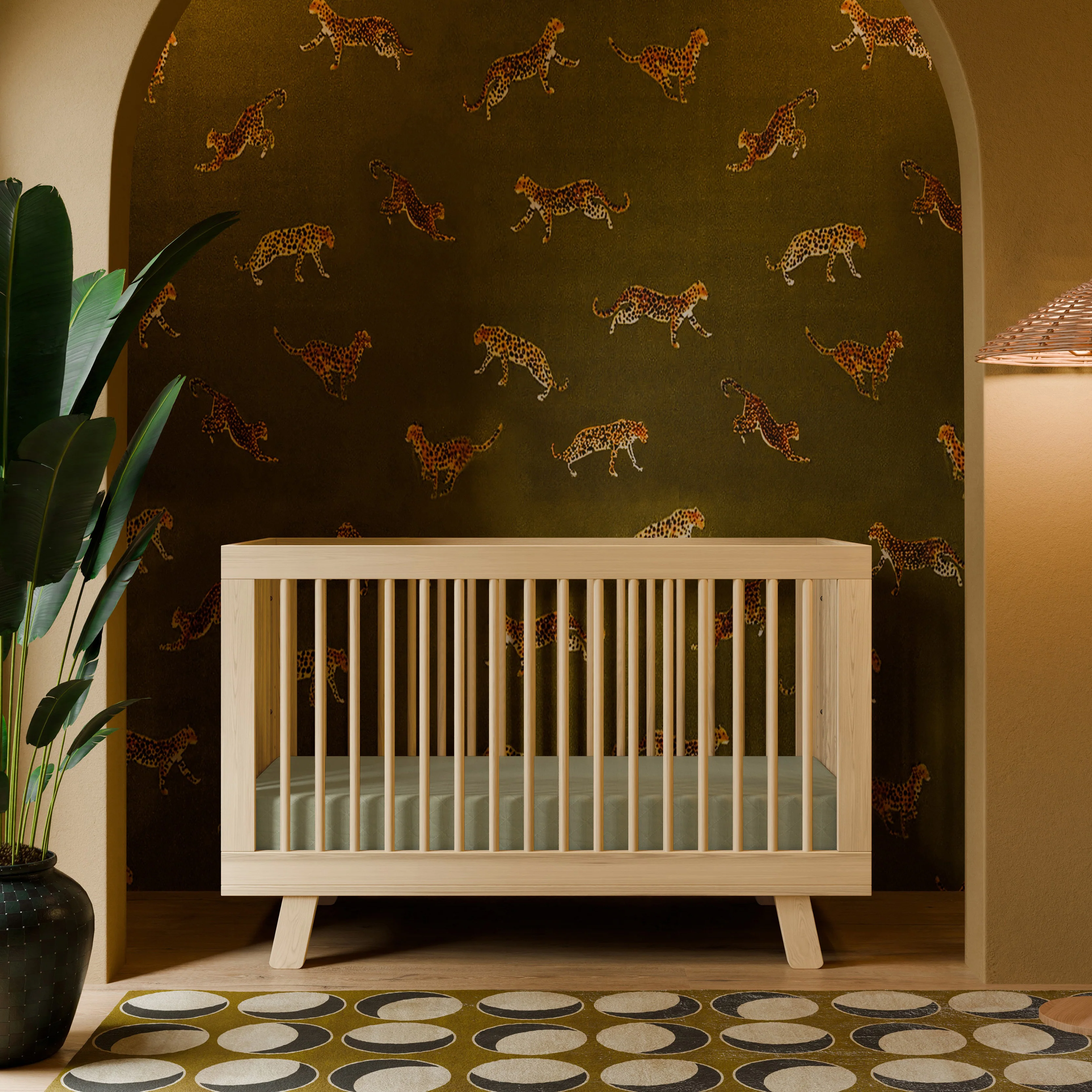 Hudson 3-in-1 Convertible Crib with Toddler Bed Conversion Kit - Image 19