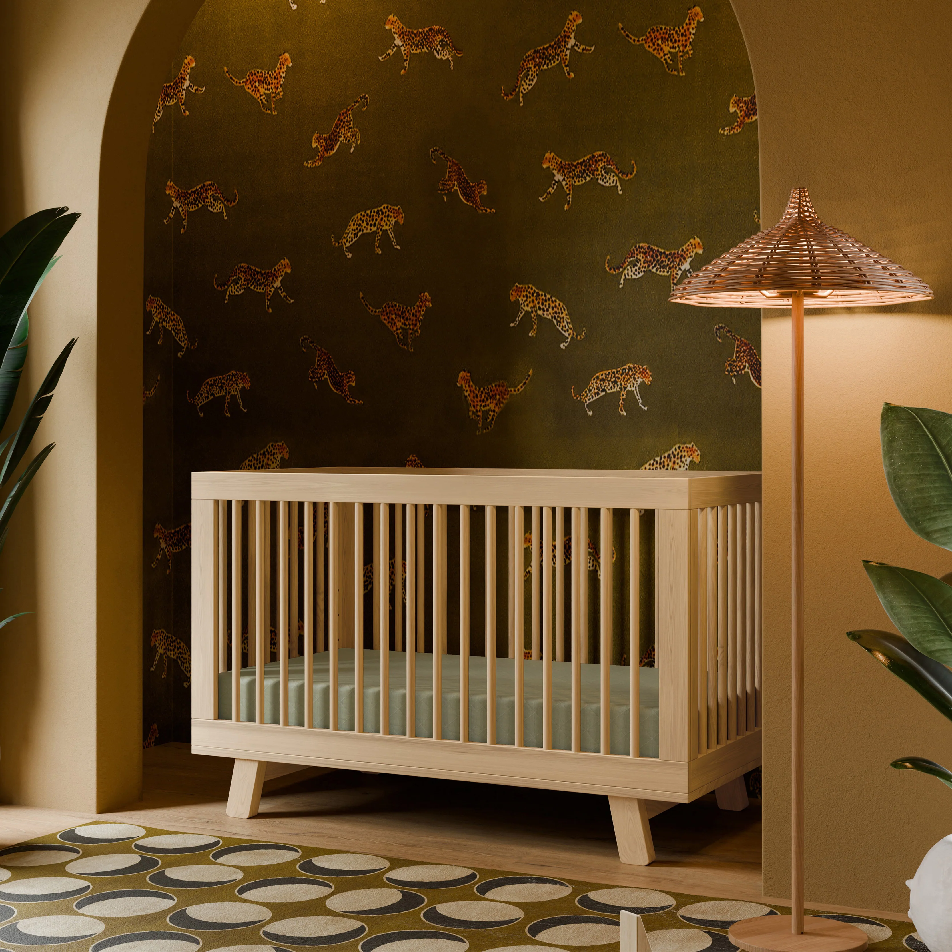 Hudson 3-in-1 Convertible Crib with Toddler Bed Conversion Kit - Image 20