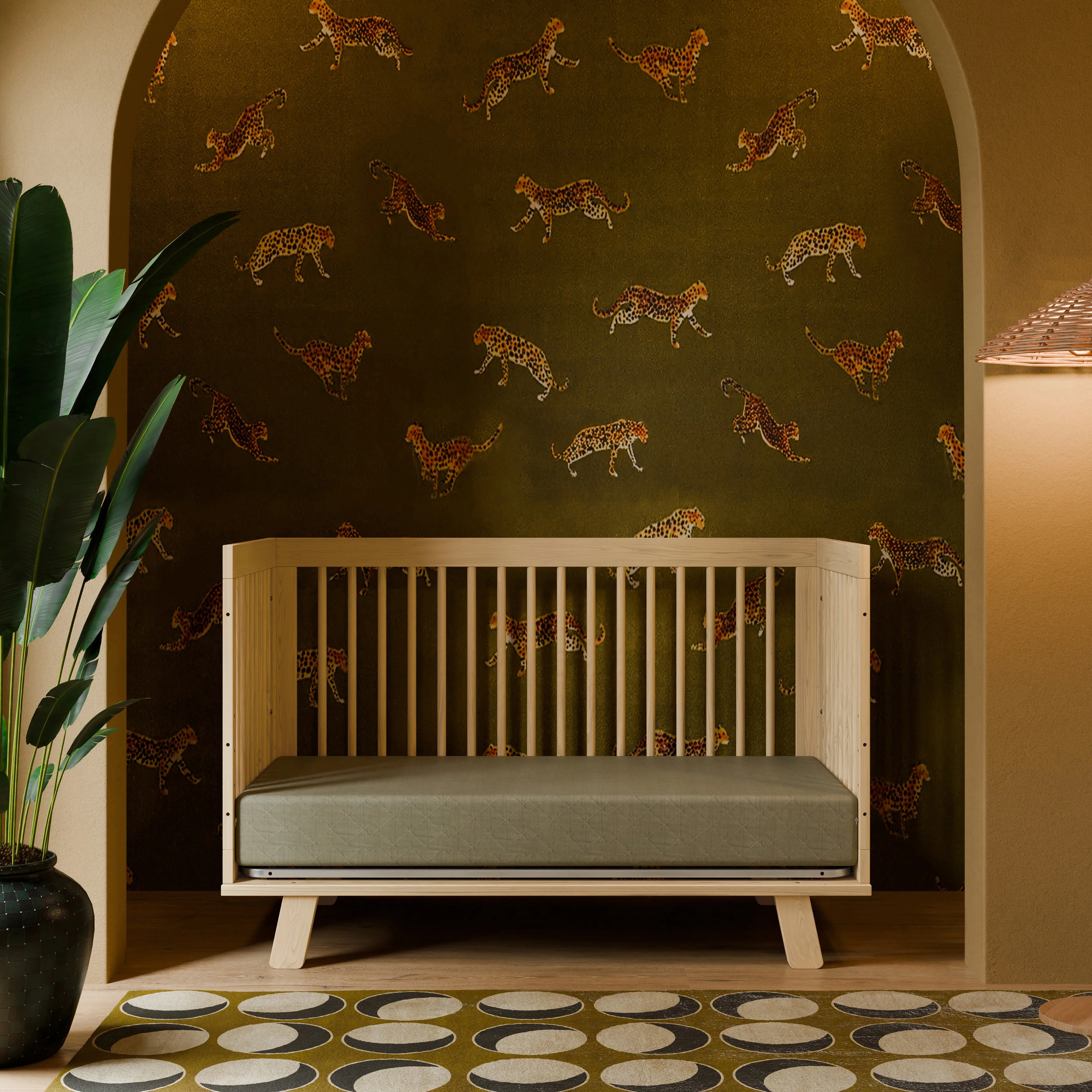 Hudson 3-in-1 Convertible Crib with Toddler Bed Conversion Kit - Image 22