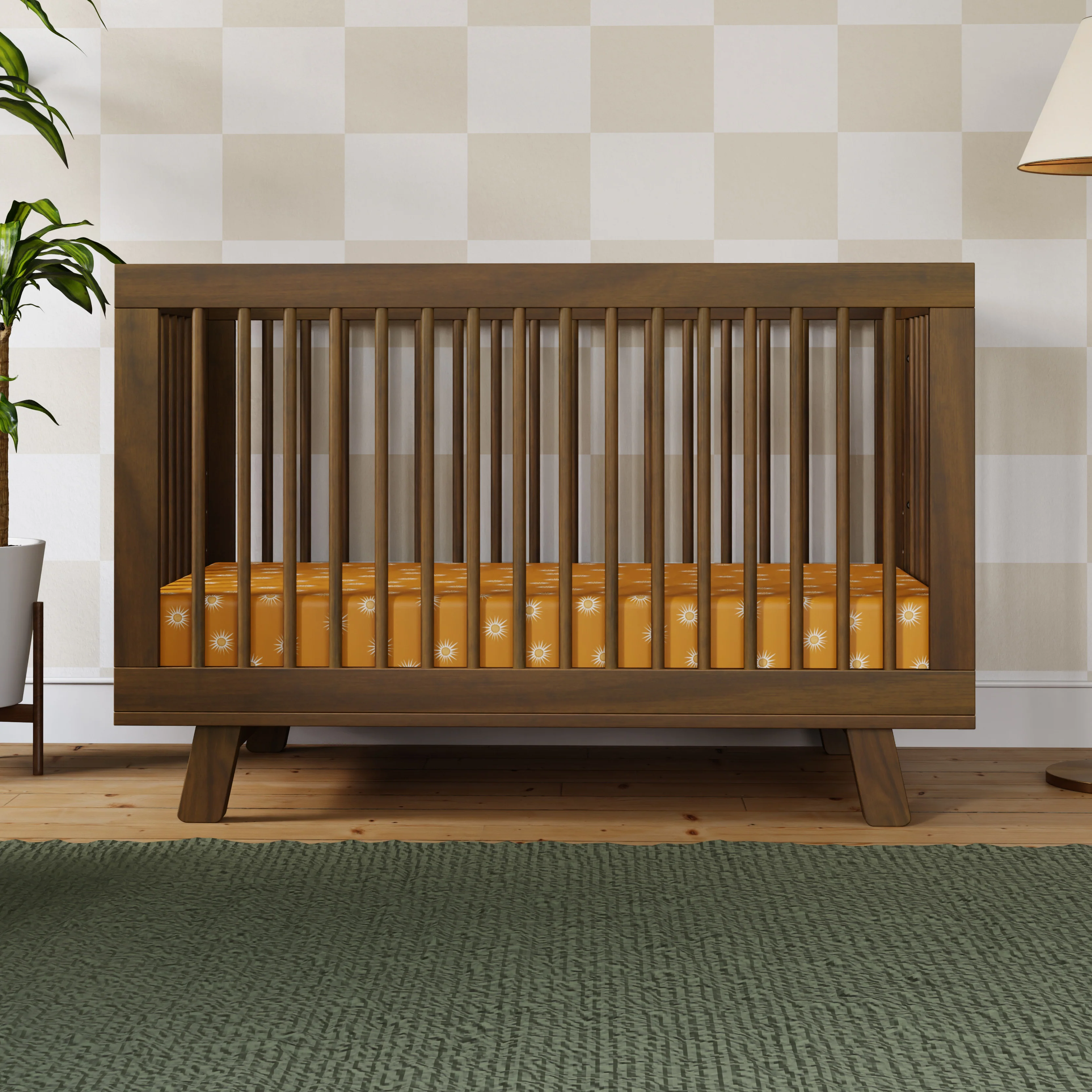Hudson 3-in-1 Convertible Crib with Toddler Bed Conversion Kit - Image 34