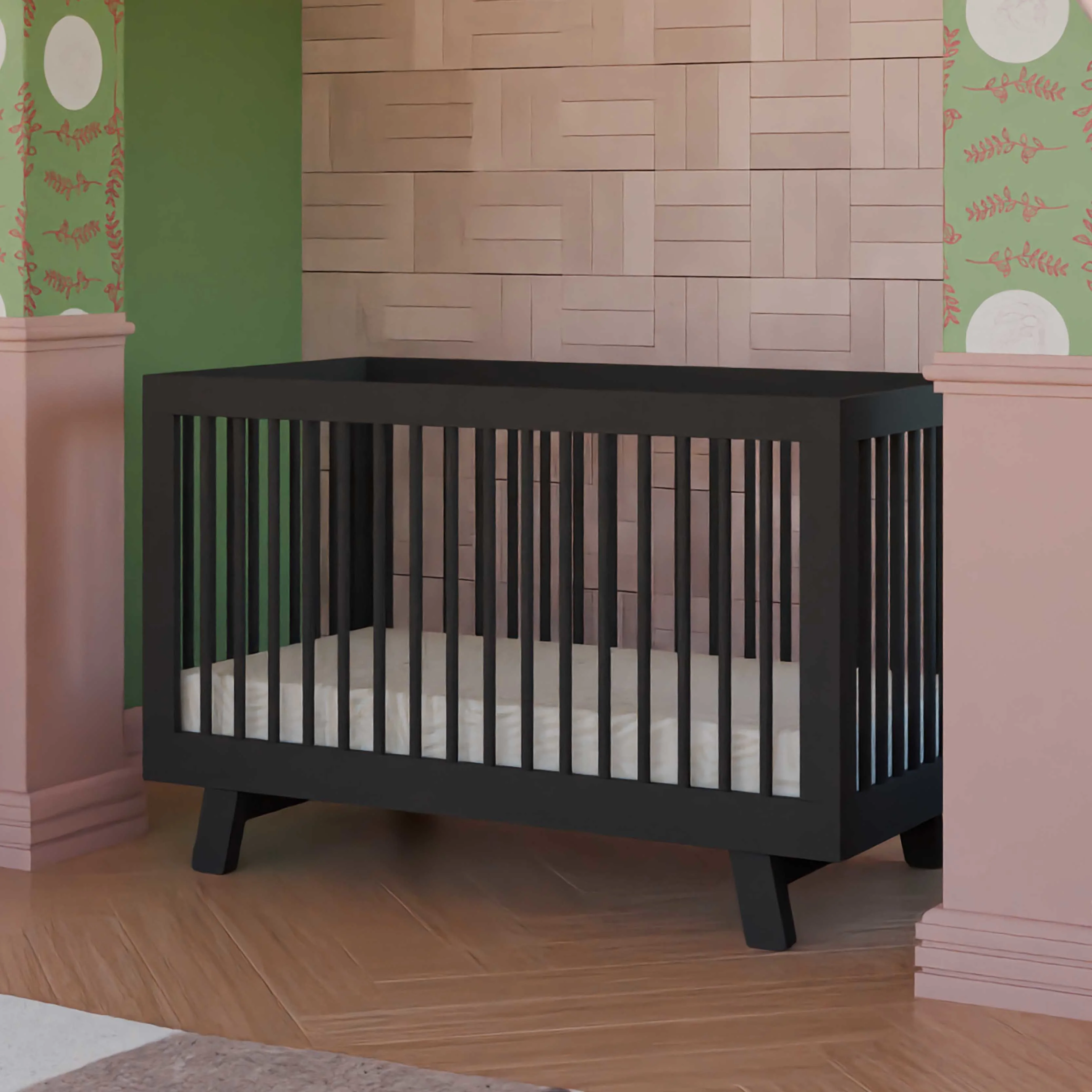 Hudson 3-in-1 Convertible Crib with Toddler Bed Conversion Kit - Image 52