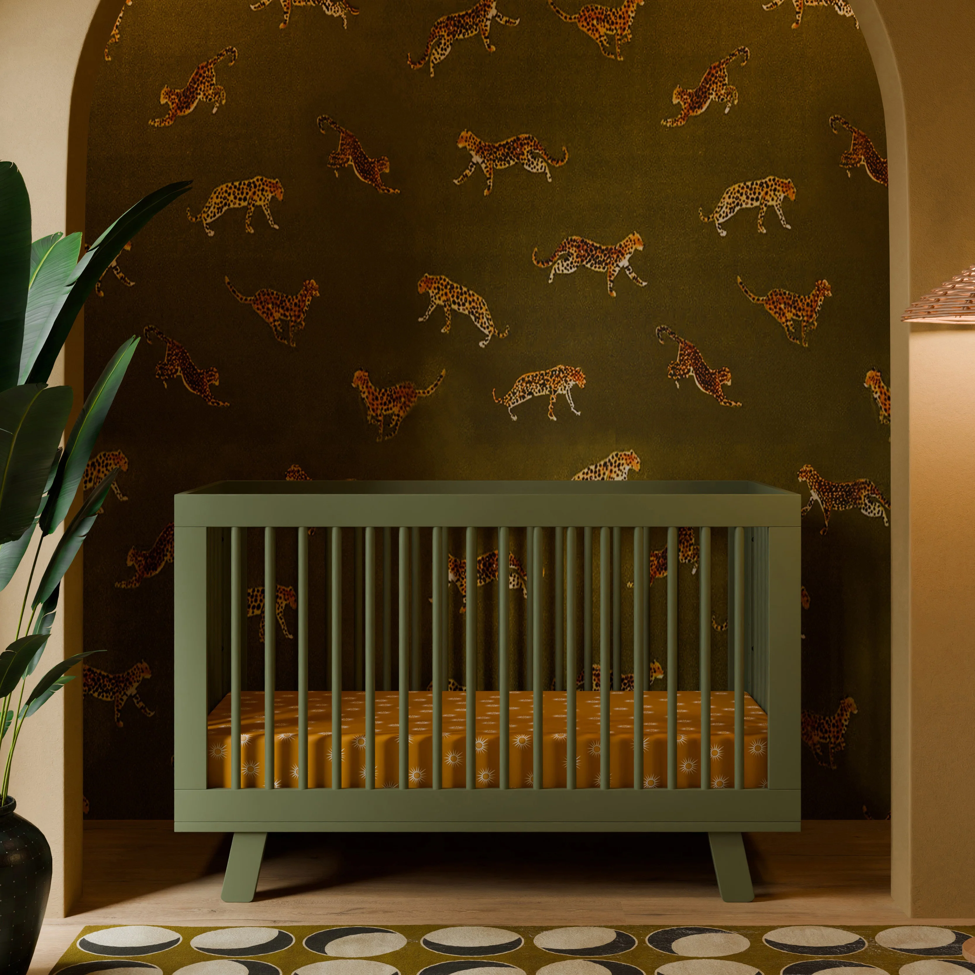 Hudson 3-in-1 Convertible Crib with Toddler Bed Conversion Kit - Image 63