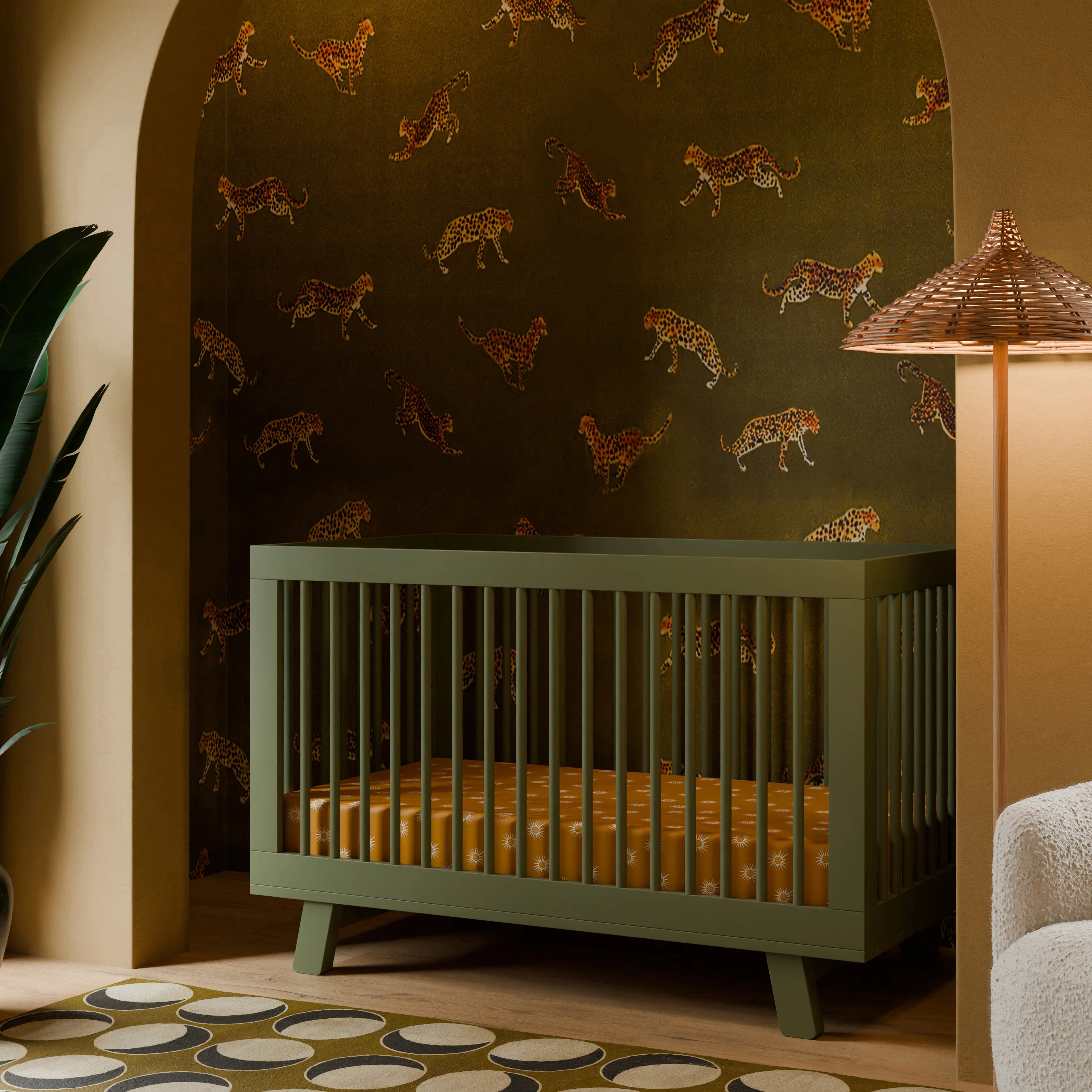 Hudson 3-in-1 Convertible Crib with Toddler Bed Conversion Kit - Image 65