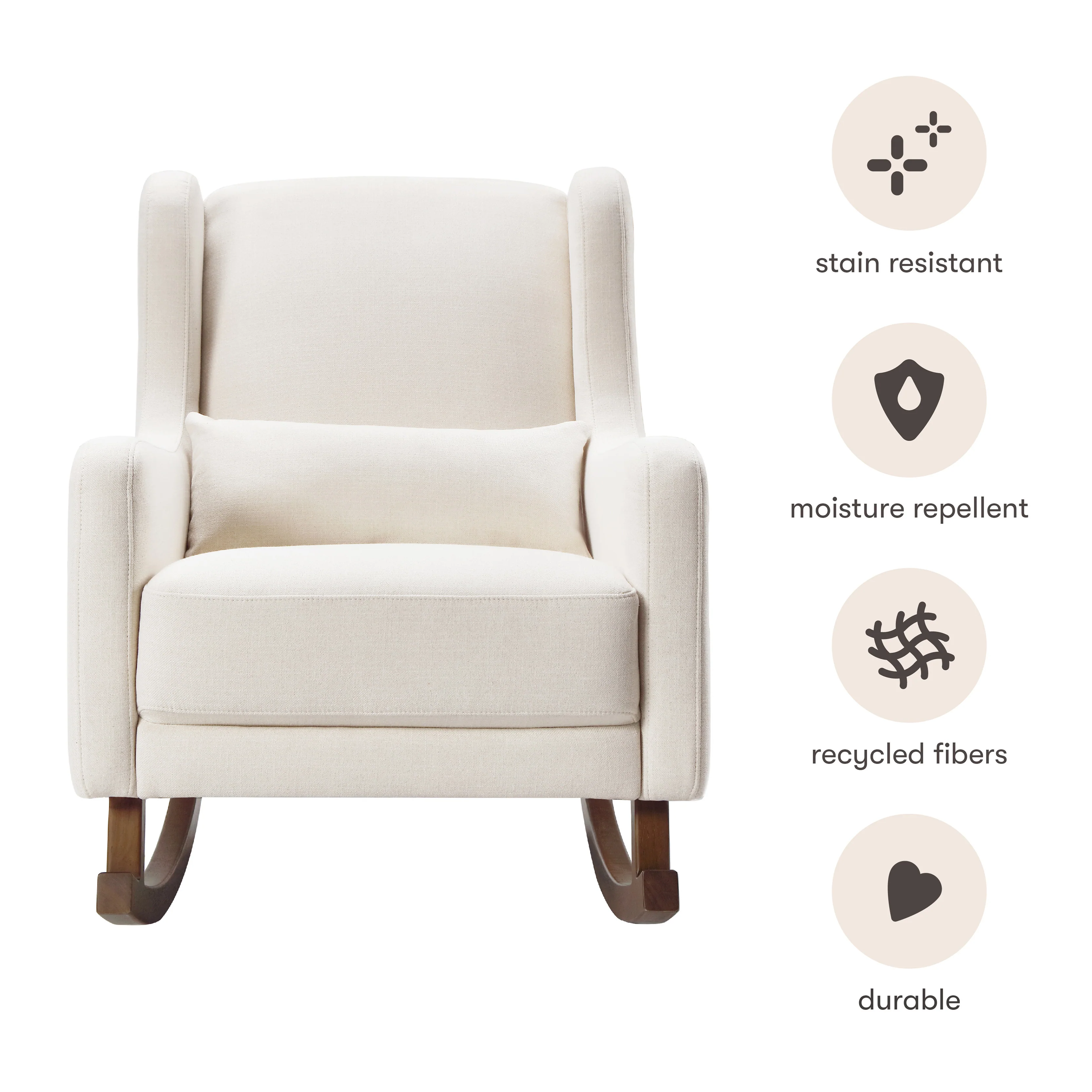 Kai Rocker in Eco-Performance Fabric | Water Repellent & Stain Resistant - Image 10