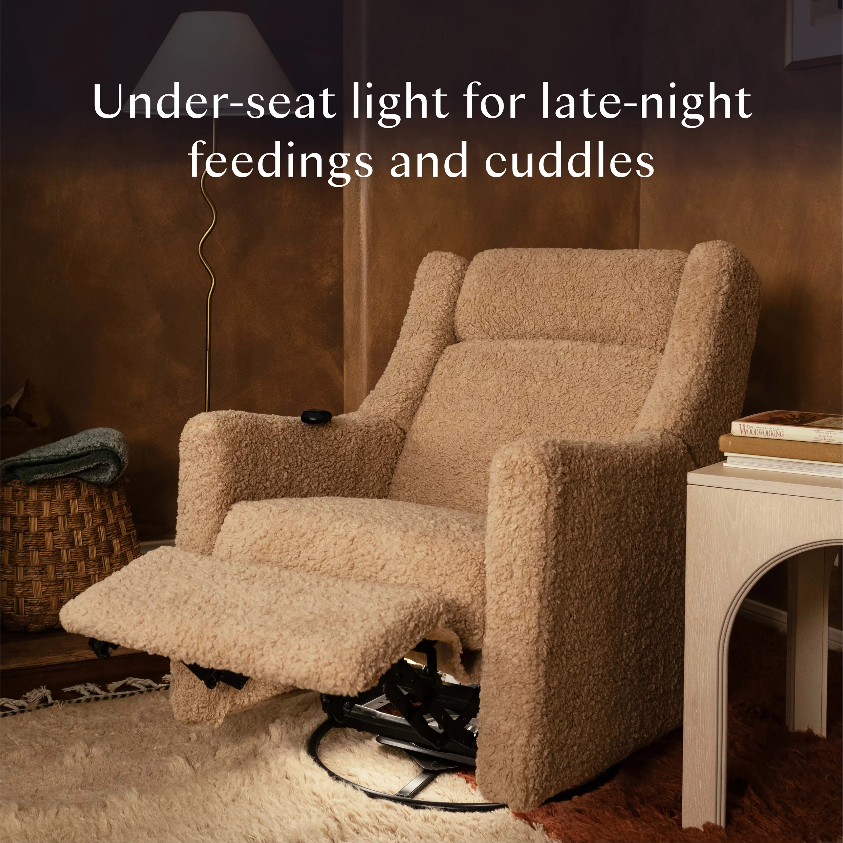 Kiwi Deluxe Power Recliner and Swivel Glider with Heat and Massage - Image 24