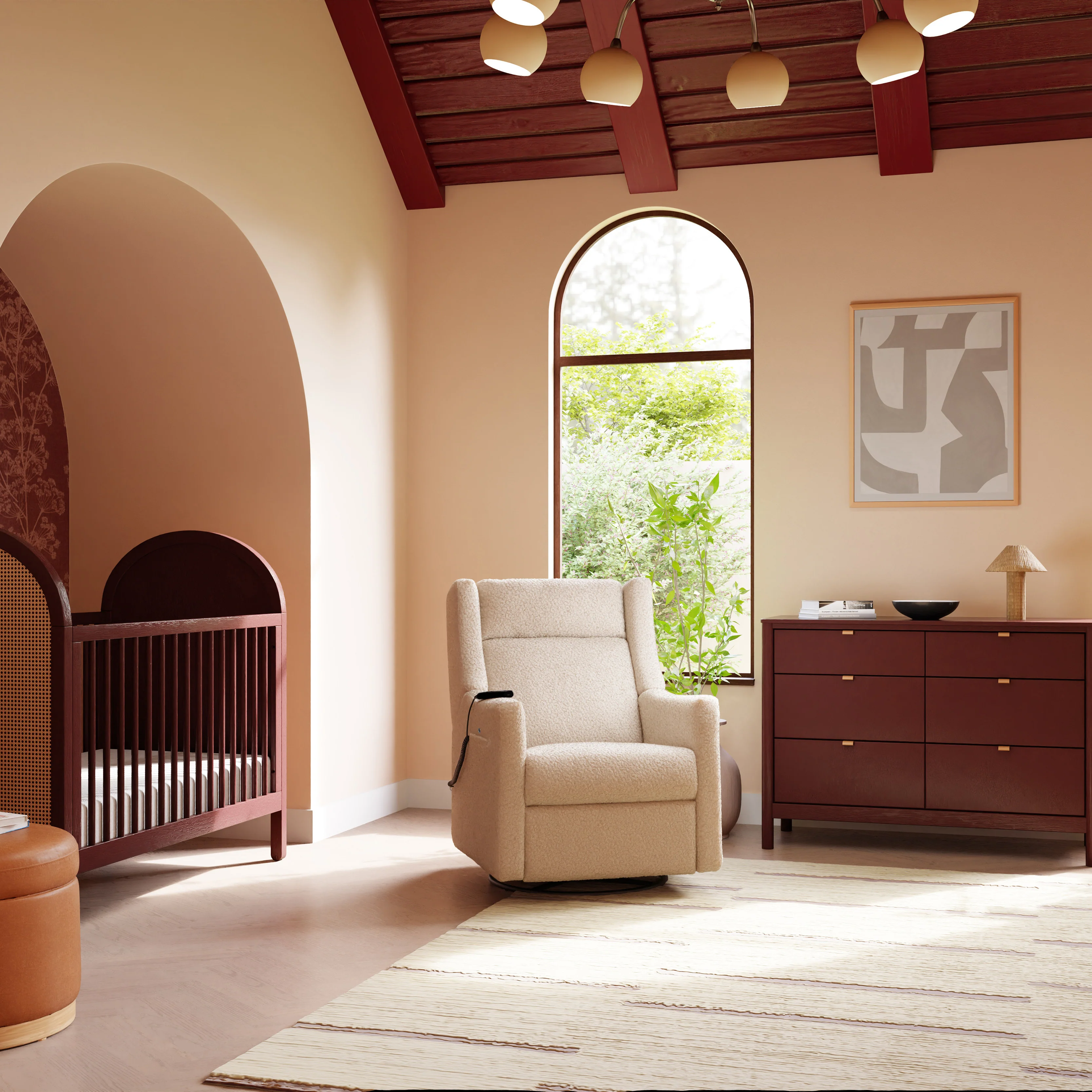 Kiwi Deluxe Power Recliner and Swivel Glider with Heat and Massage - Image 27