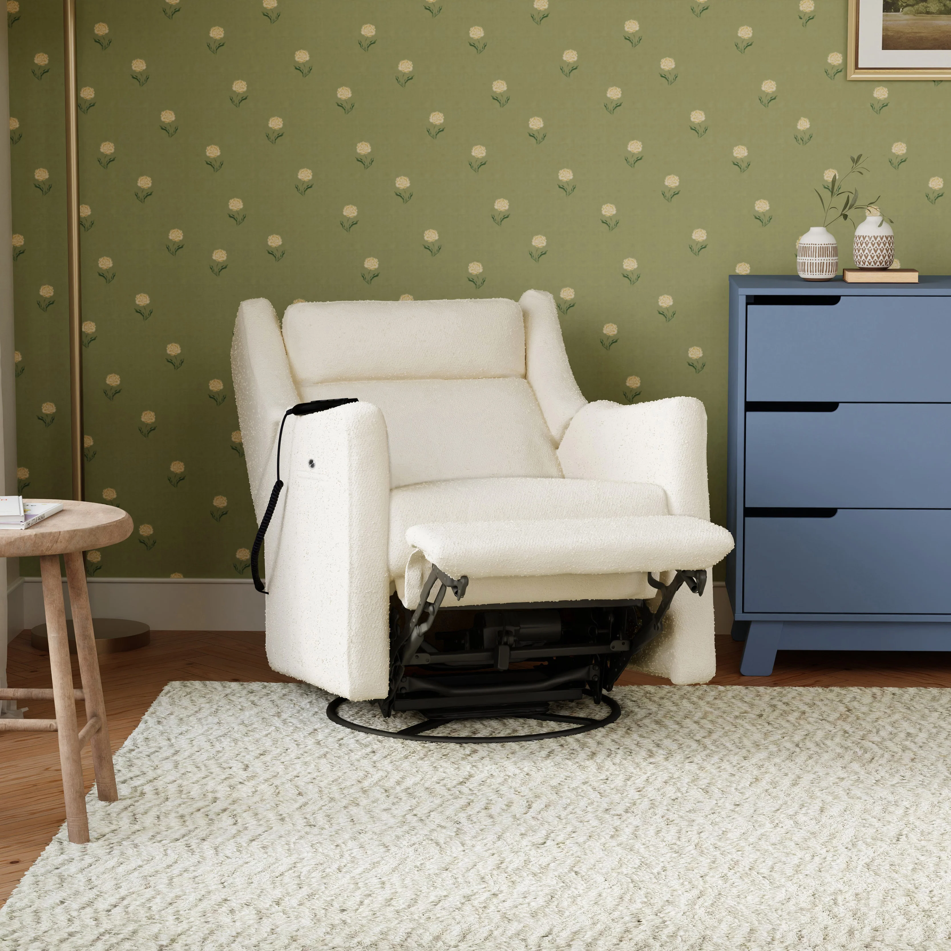 Kiwi Deluxe Power Recliner and Swivel Glider with Heat and Massage - Image 78