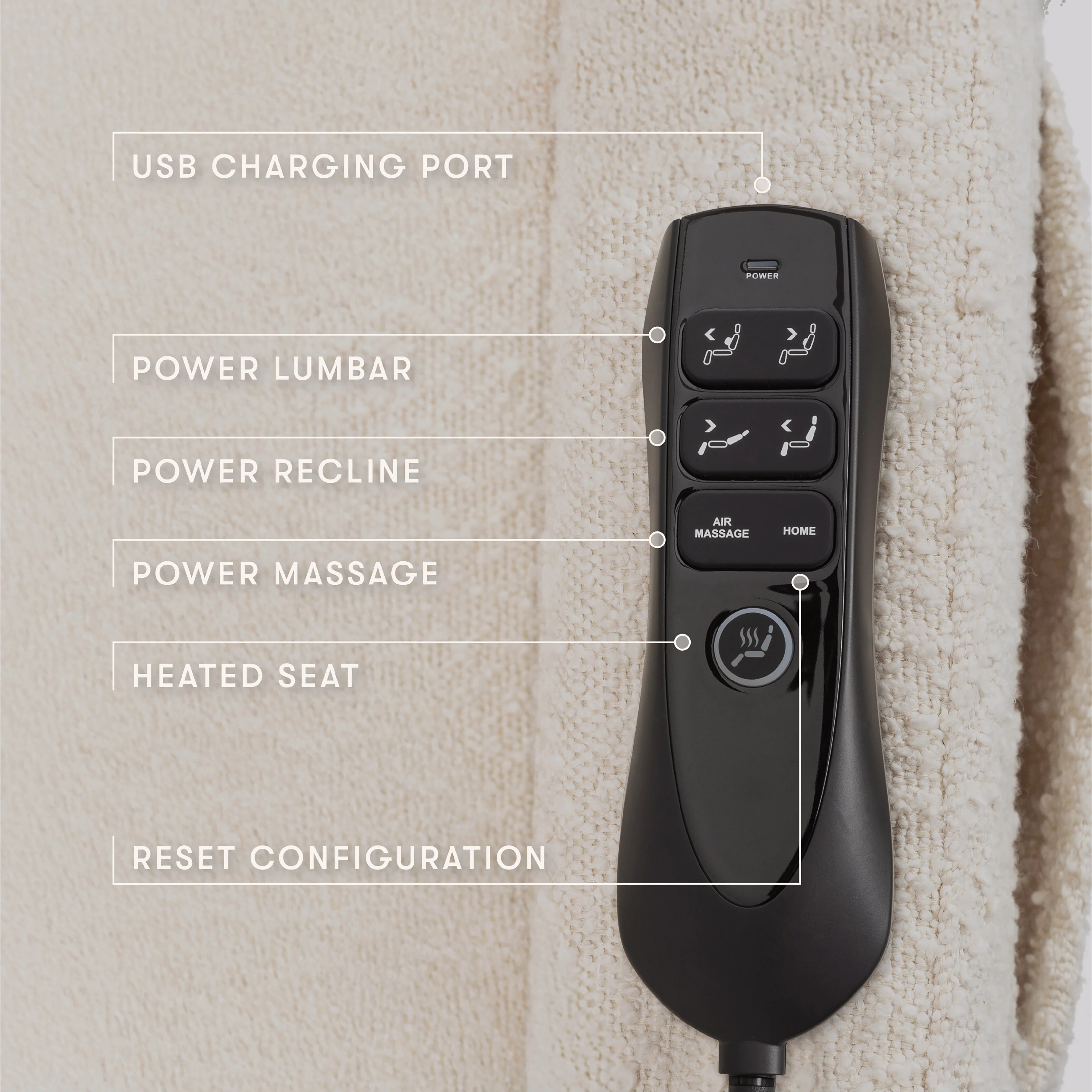 Kiwi Deluxe Power Recliner and Swivel Glider with Heat and Massage - Image 86