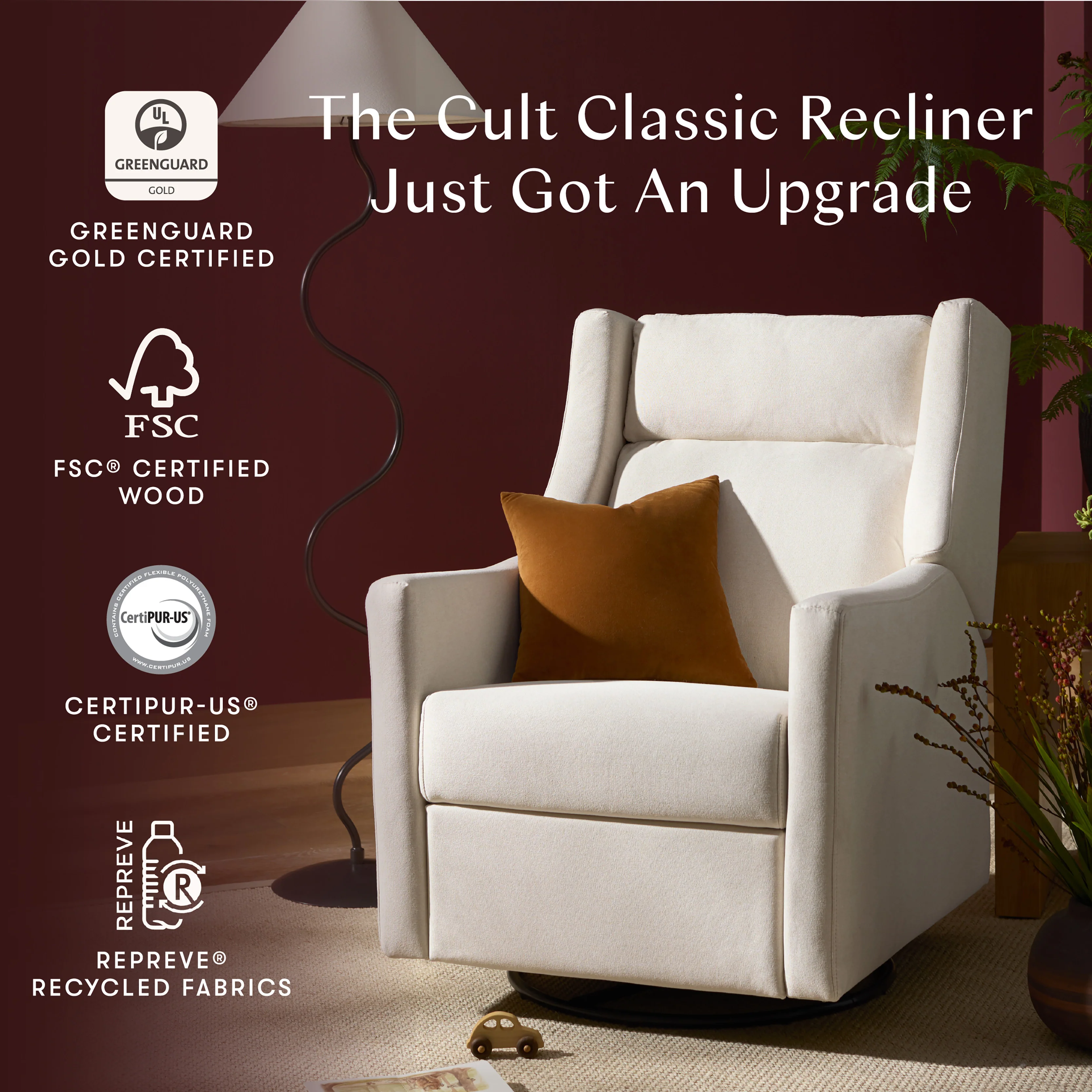 Kiwi Plus Power Recliner and Swivel Glider with Power Adjustable Headrest and USB Port - Image 82
