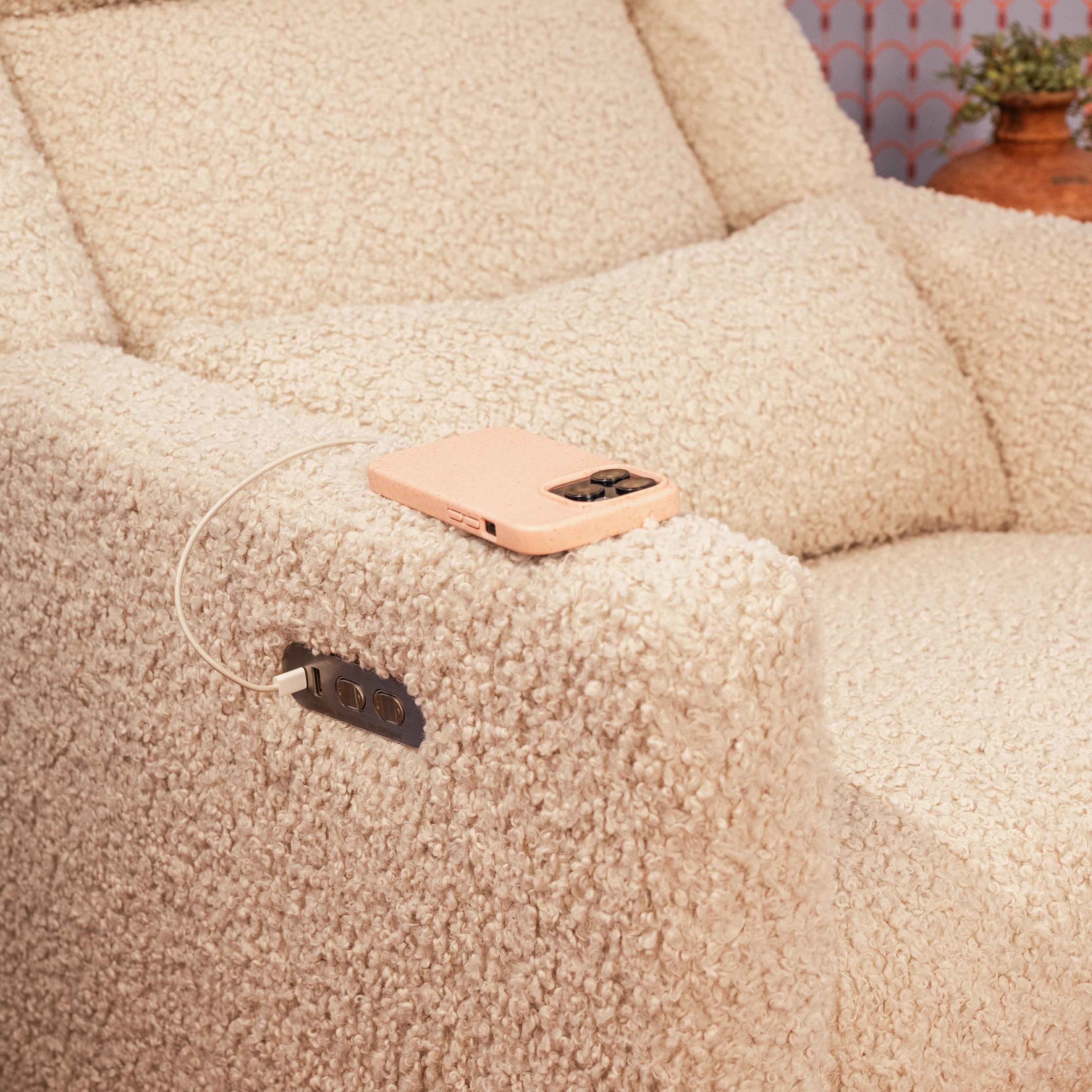 Kiwi Plus Power Recliner and Swivel Glider with Power Adjustable Headrest and USB Port - Image 9