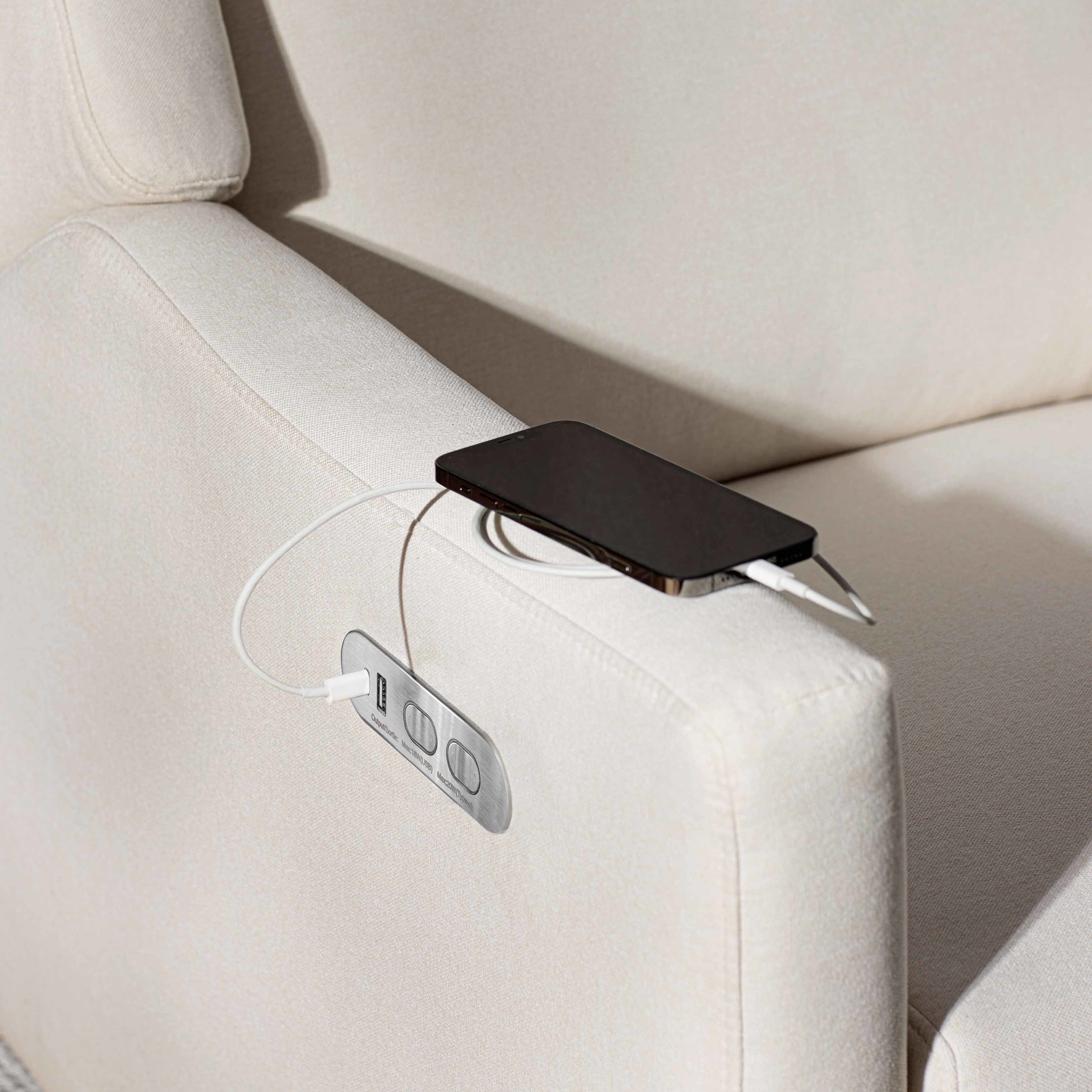 Kiwi Plus Power Recliner and Swivel Glider with Power Adjustable Headrest and USB Port - Image 90