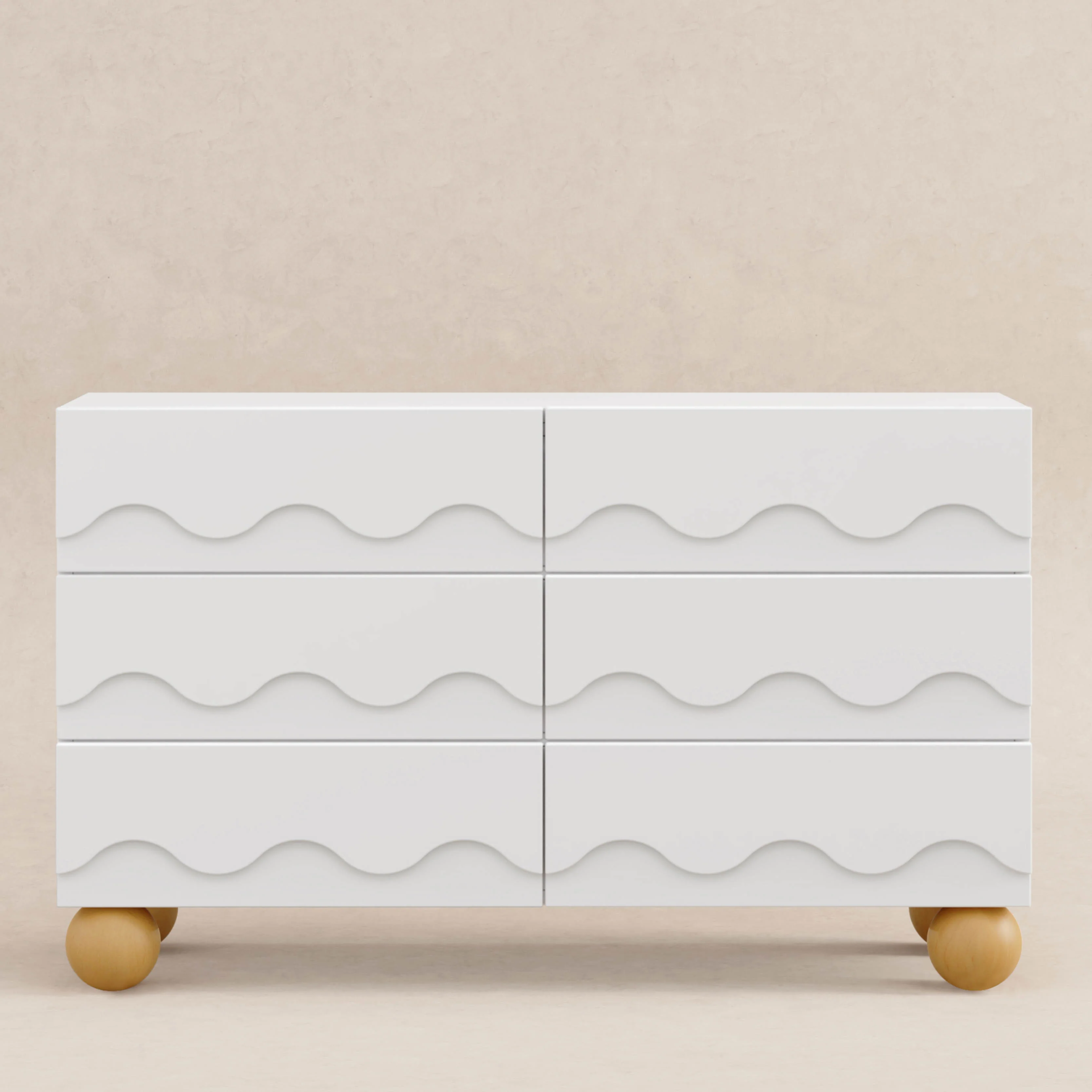Lido Wave 6-Drawer Assembled Dresser - Image 14