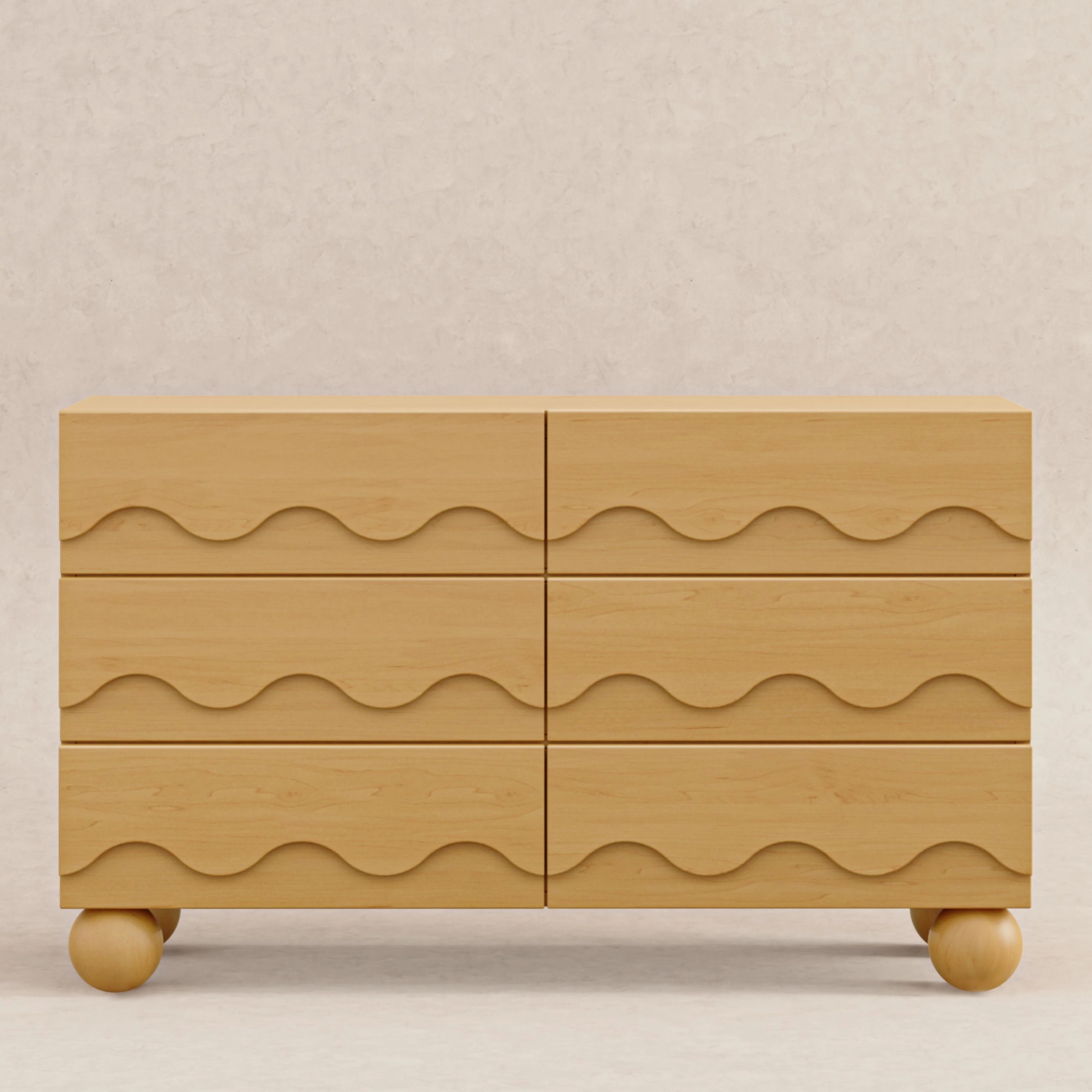 Lido Wave 6-Drawer Assembled Dresser - Image 21