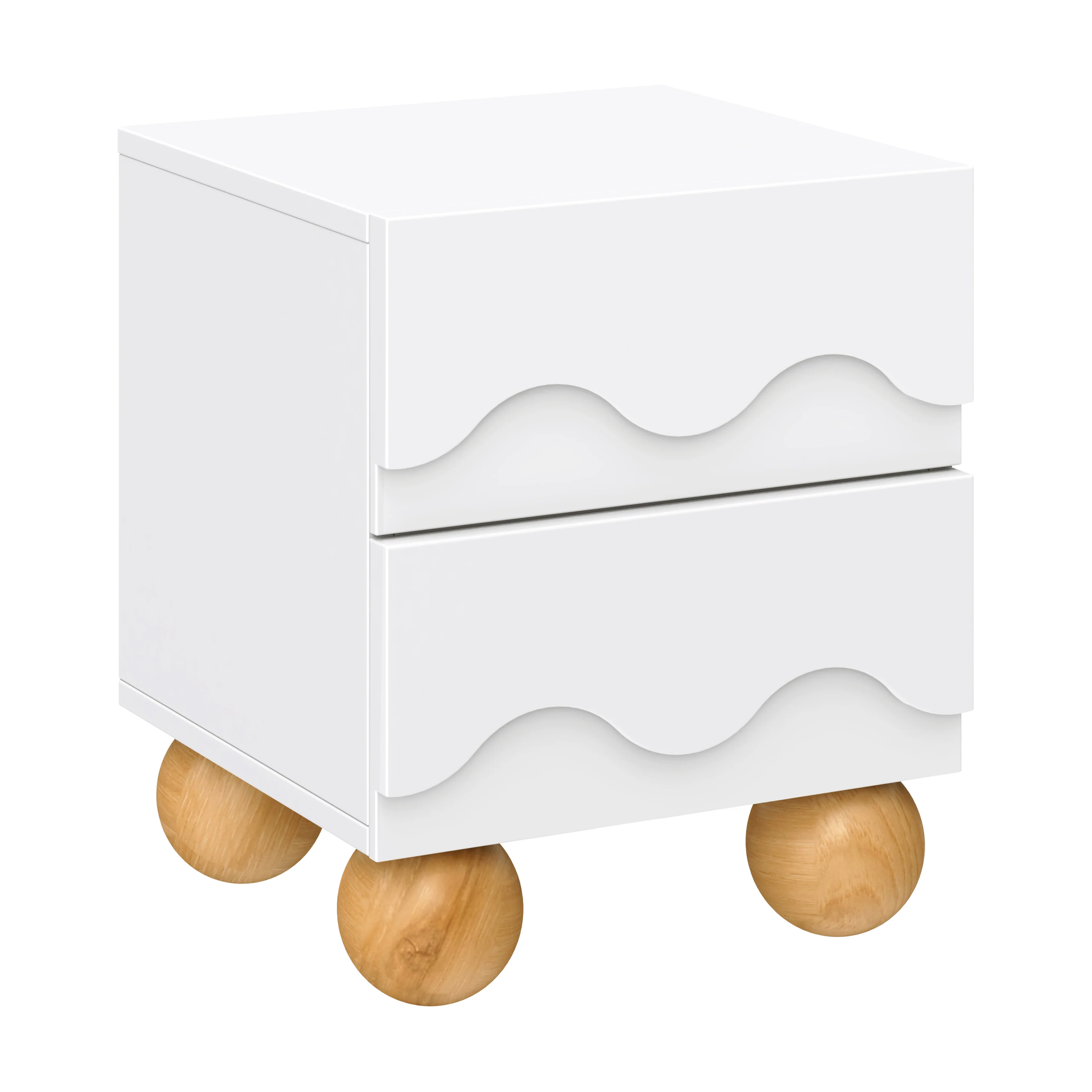 Lido Wave Assembled Nightstand - Image 14