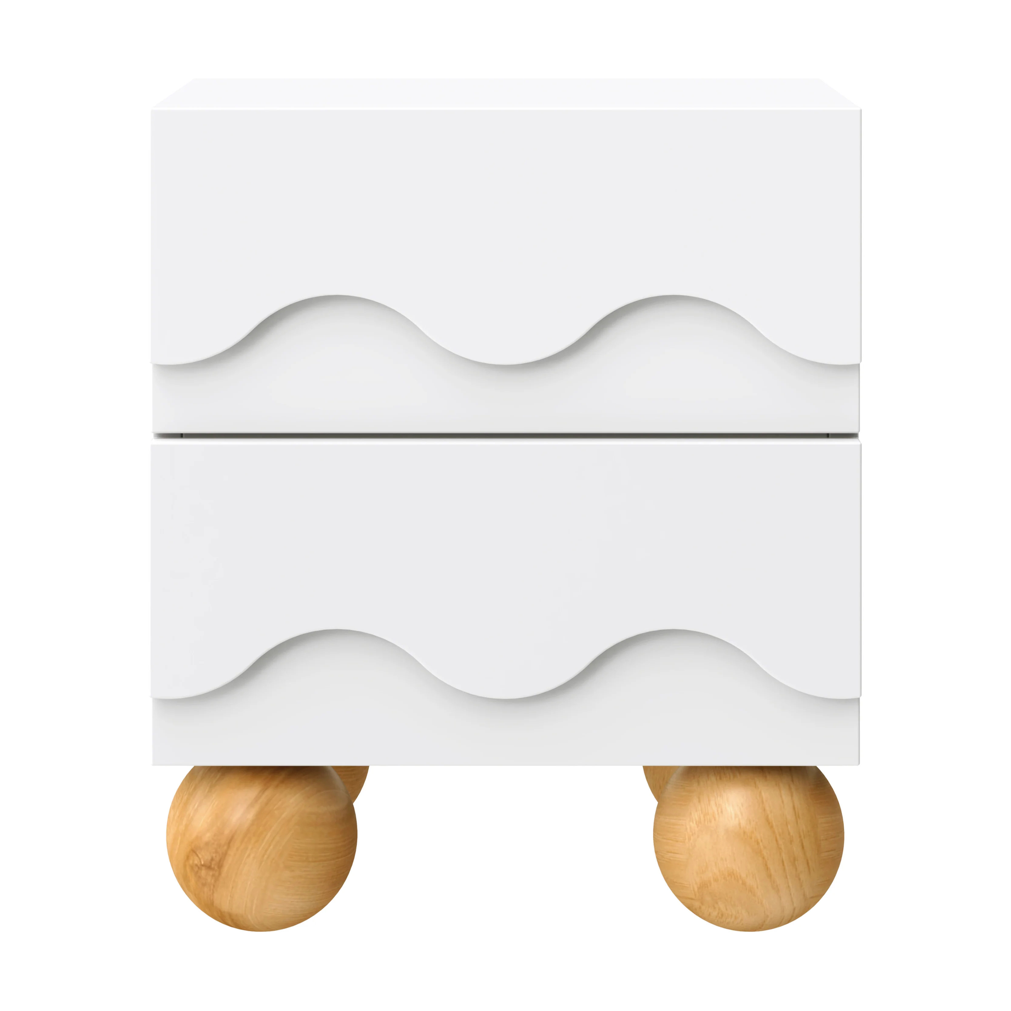 Lido Wave Assembled Nightstand - Image 16