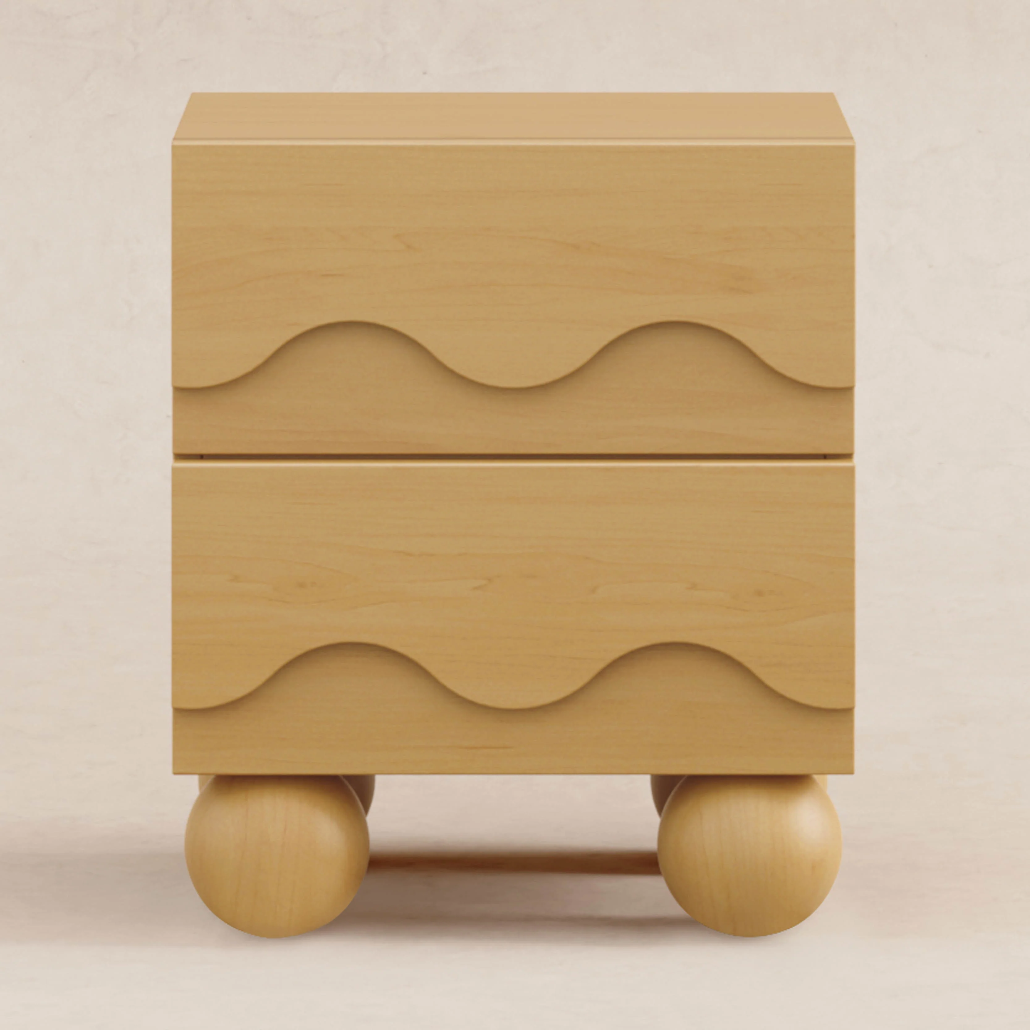 Lido Wave Assembled Nightstand - Image 26