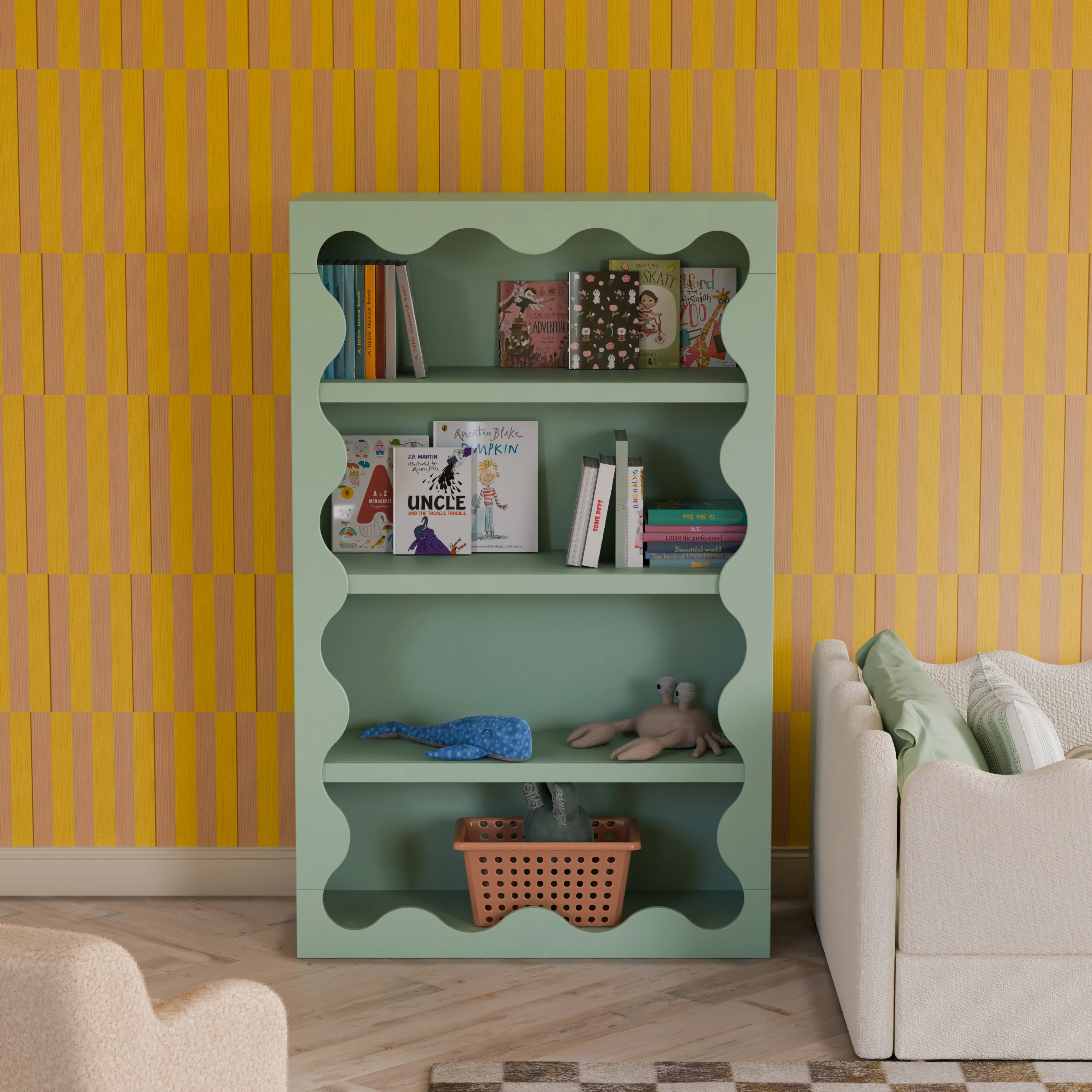 Lido Wave Bookcase - Image 17