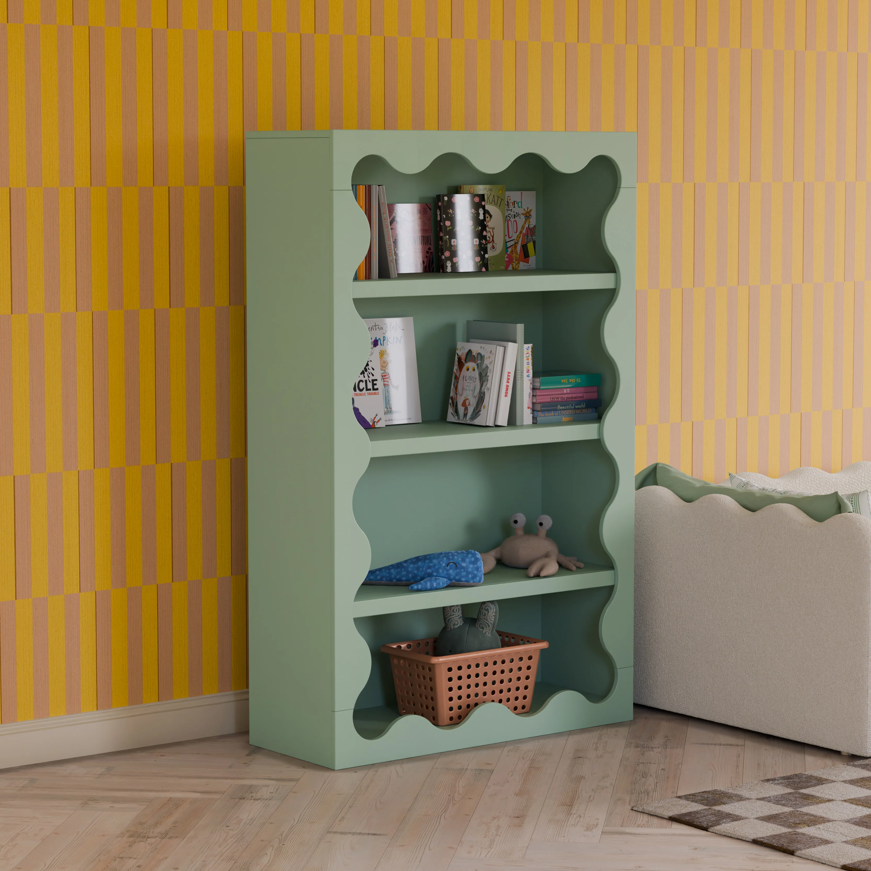 Lido Wave Bookcase - Image 18