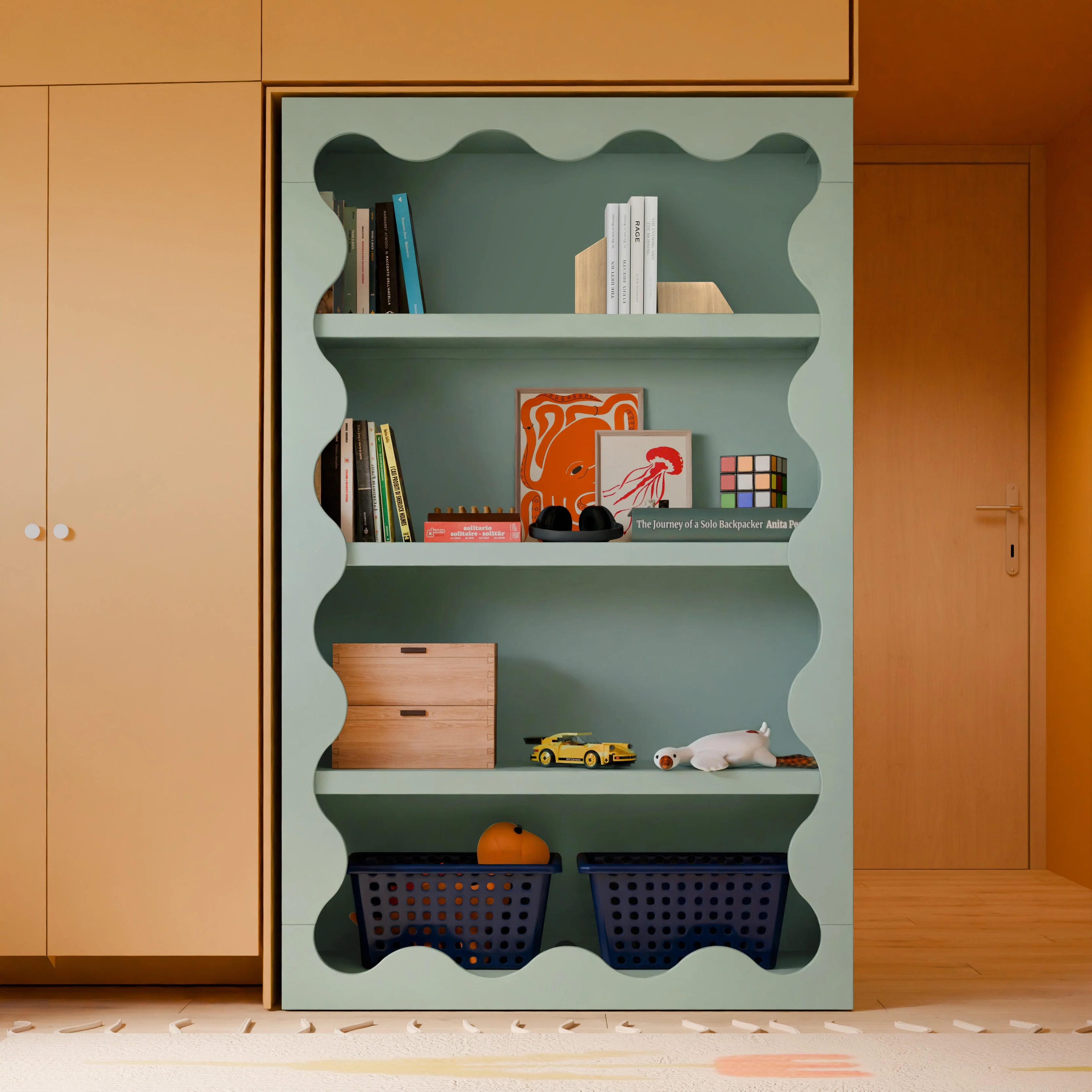 Lido Wave Bookcase - Image 23