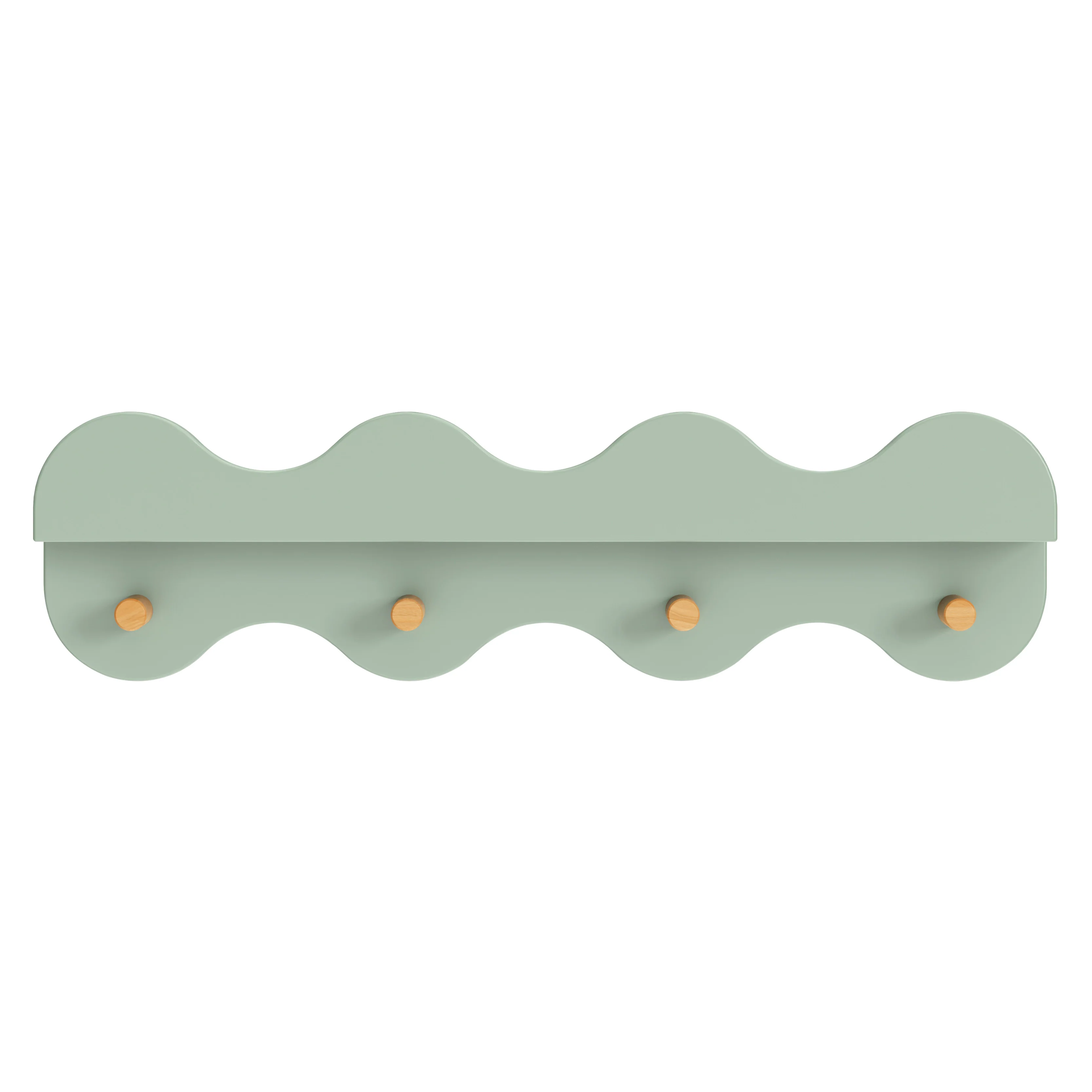 Lido Wave Bookshelf with Hooks - Image 19