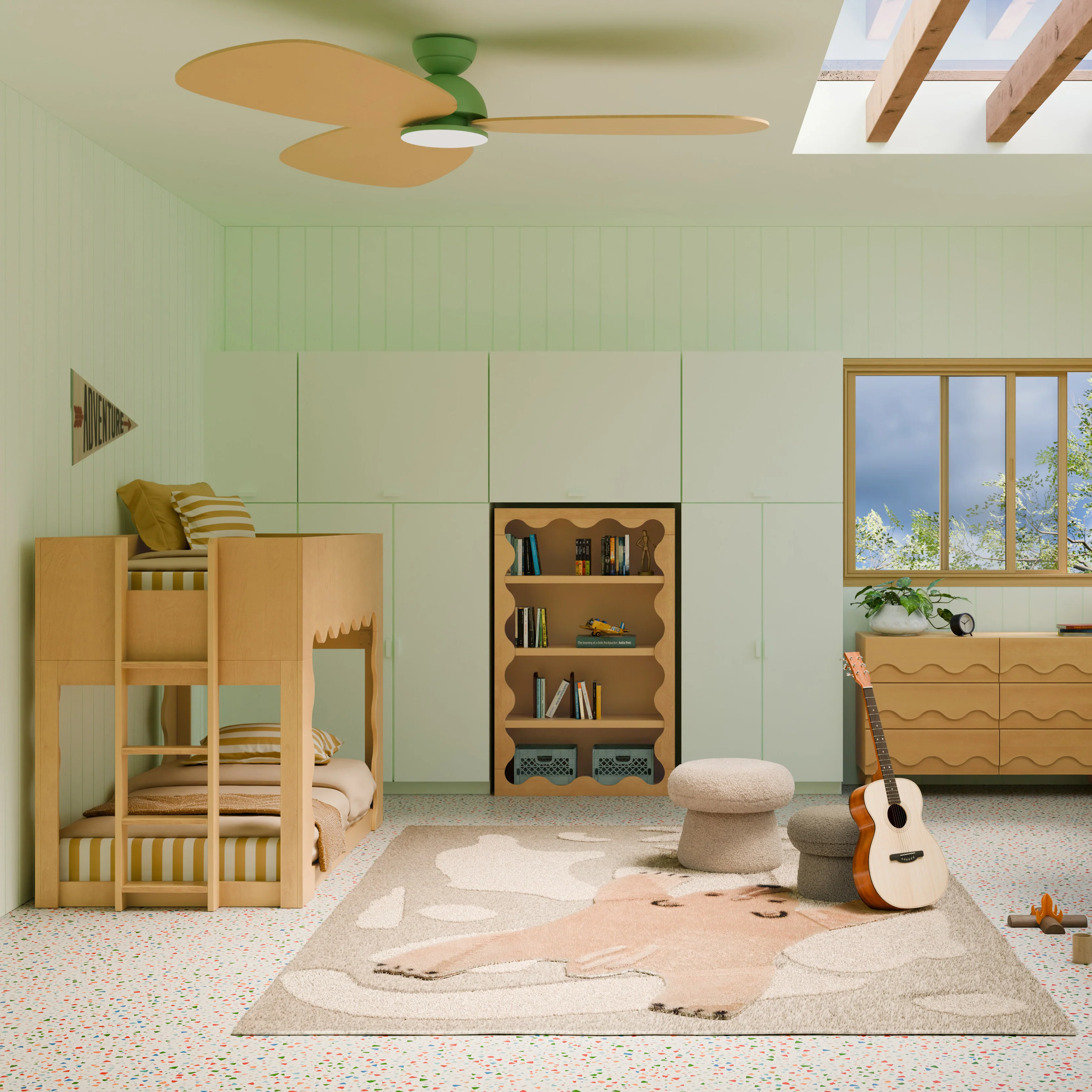 Lido Wave Convertible Bunk Bed - Image 3
