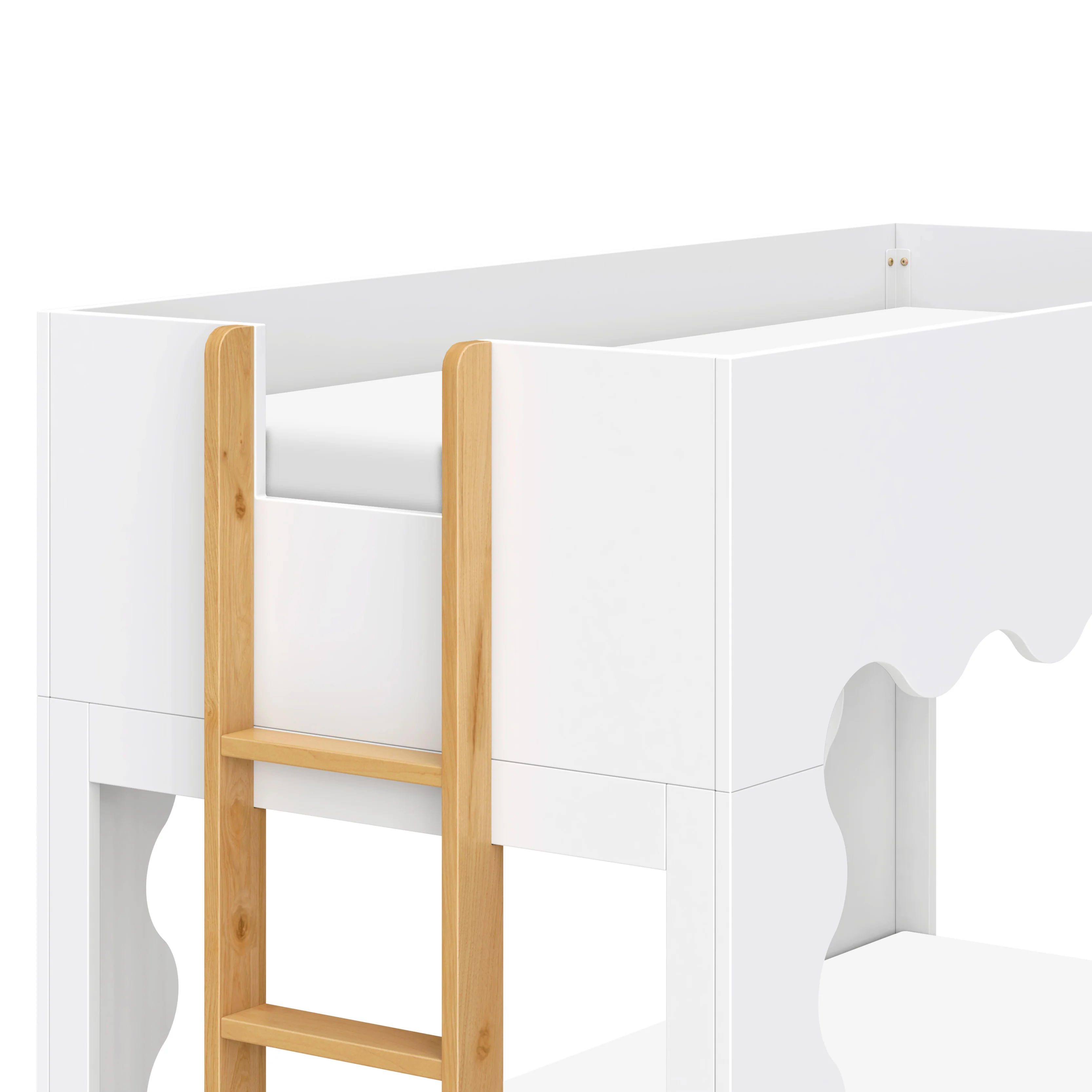 Lido Wave Convertible Low Loft Twin Bed - Image 29