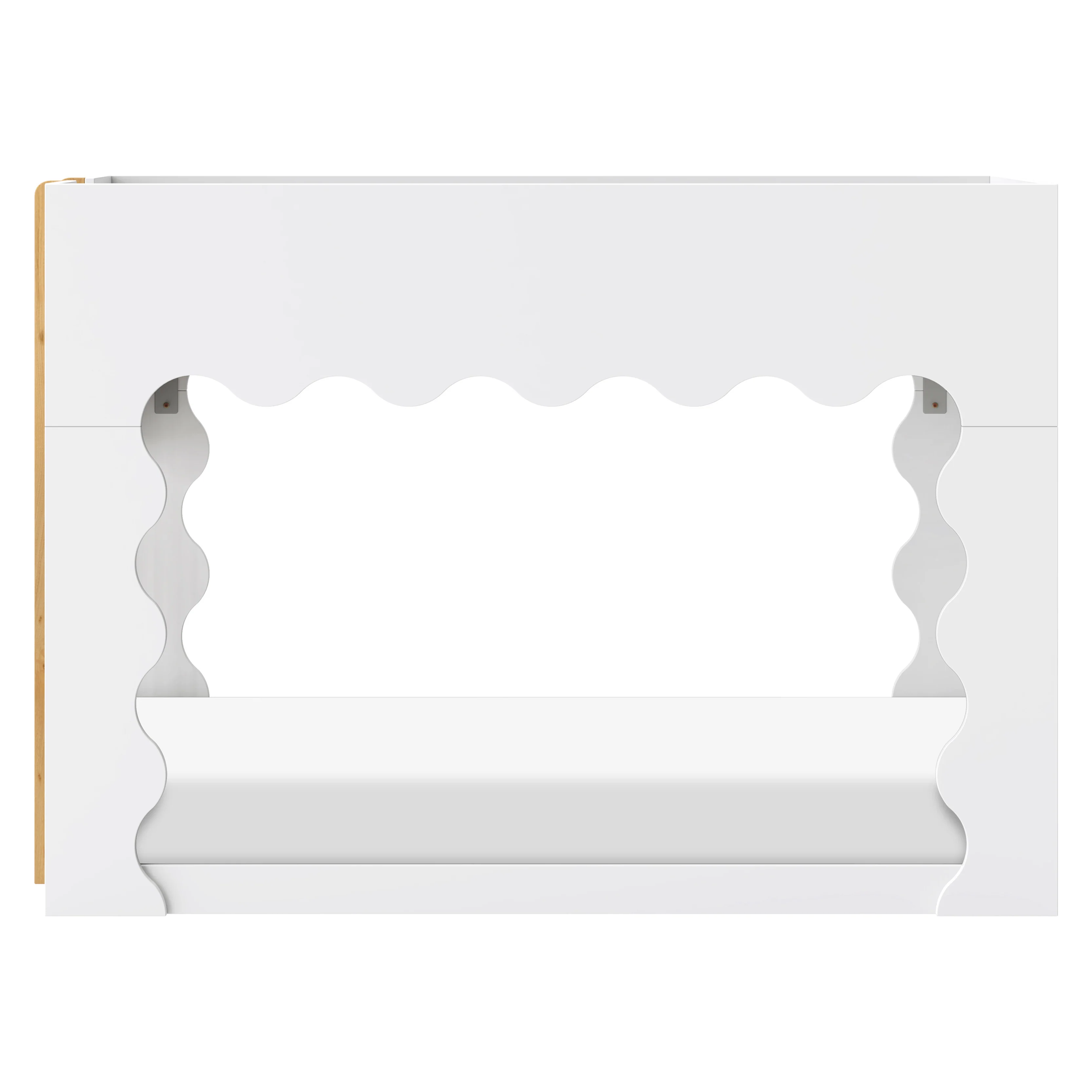 Lido Wave Convertible Low Loft Twin Bed - Image 30