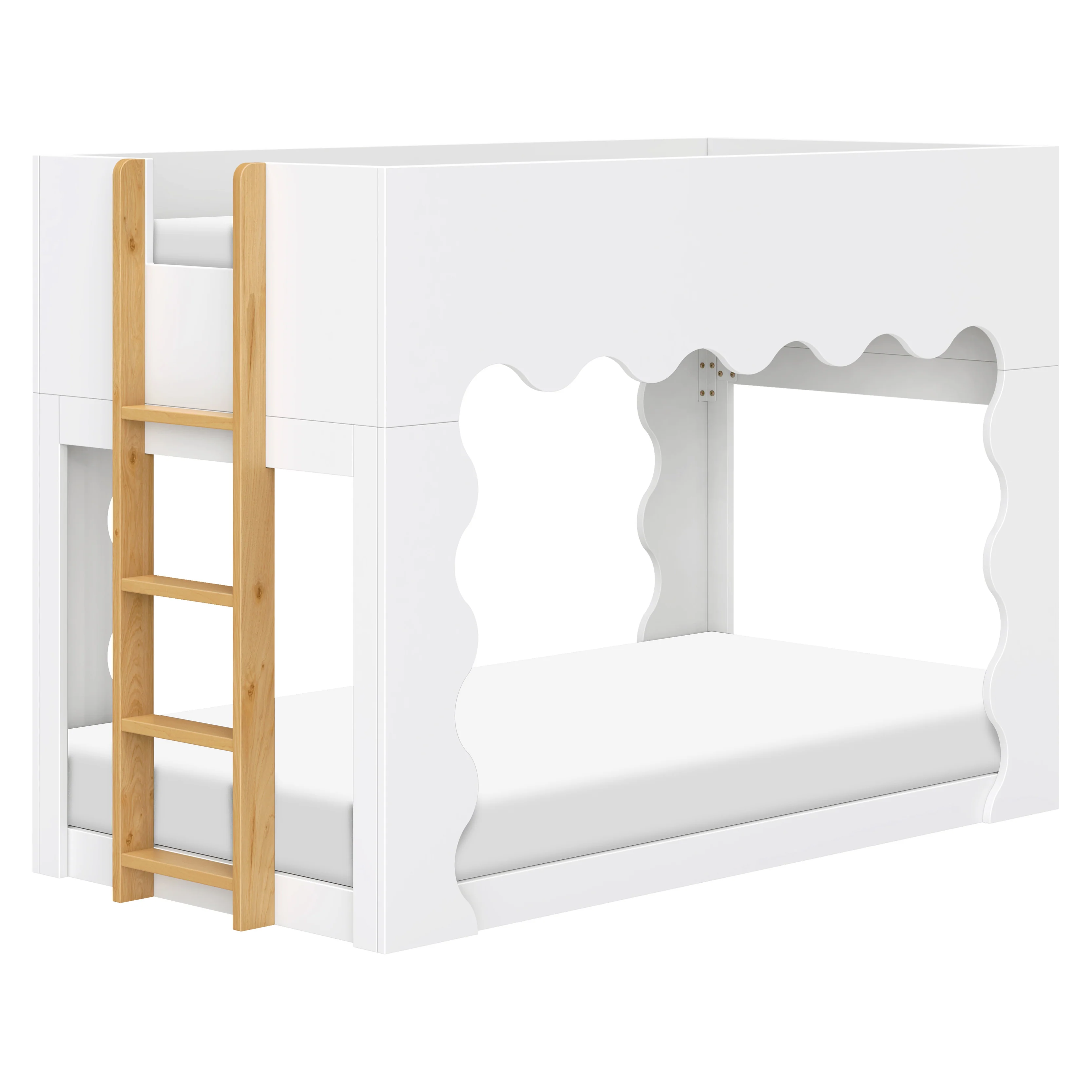 Lido Wave Convertible Low Loft Twin Bed - Image 31