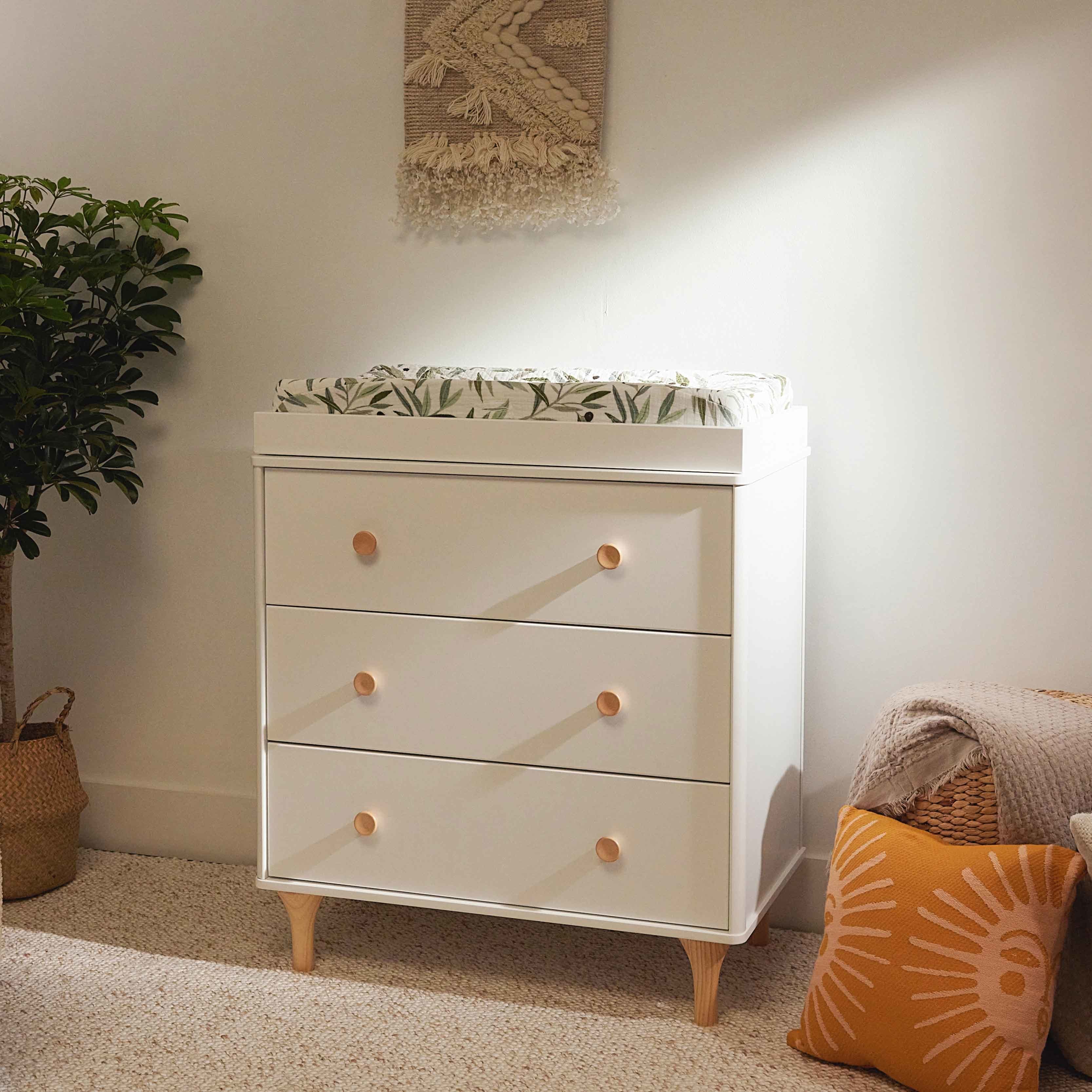 Lolly 3-Drawer Changer Dresser with Removable Changing Tray - Image 12