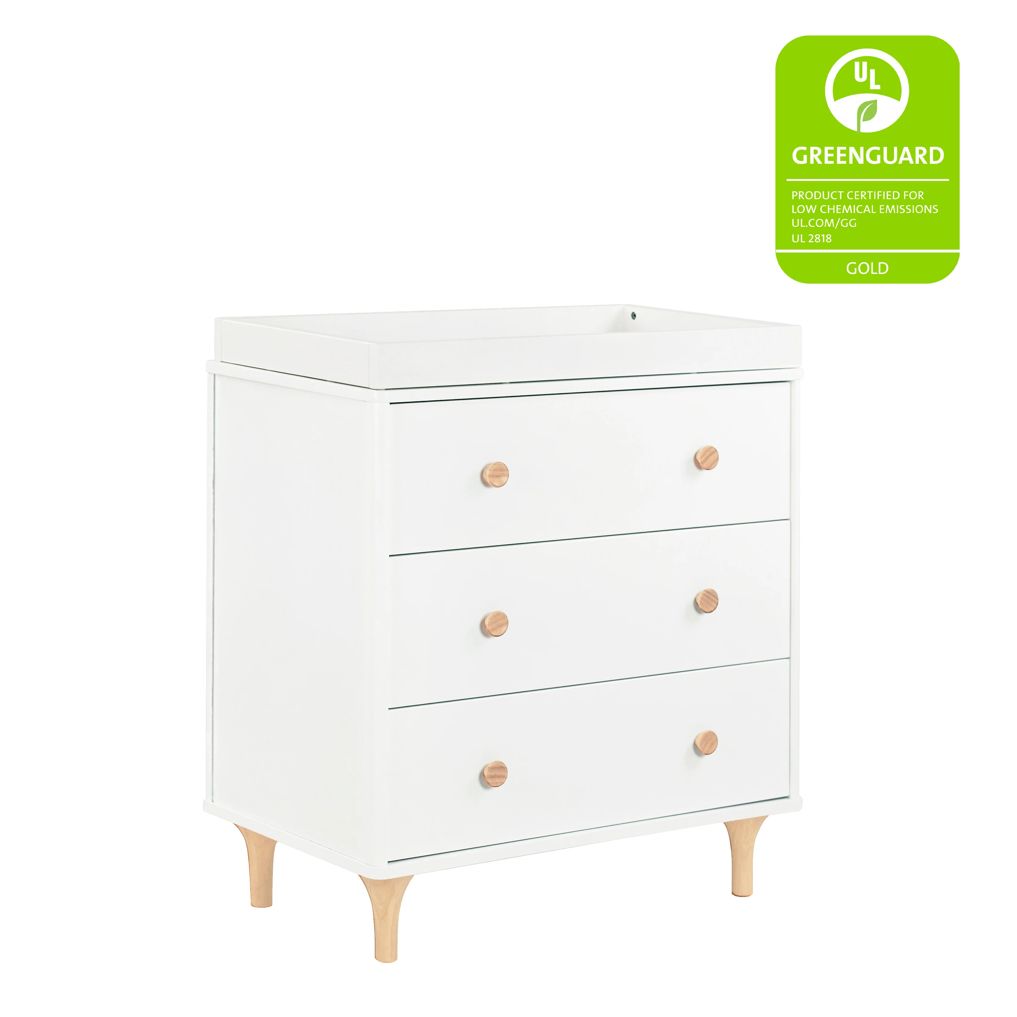Lolly 3-Drawer Changer Dresser with Removable Changing Tray - Image 15