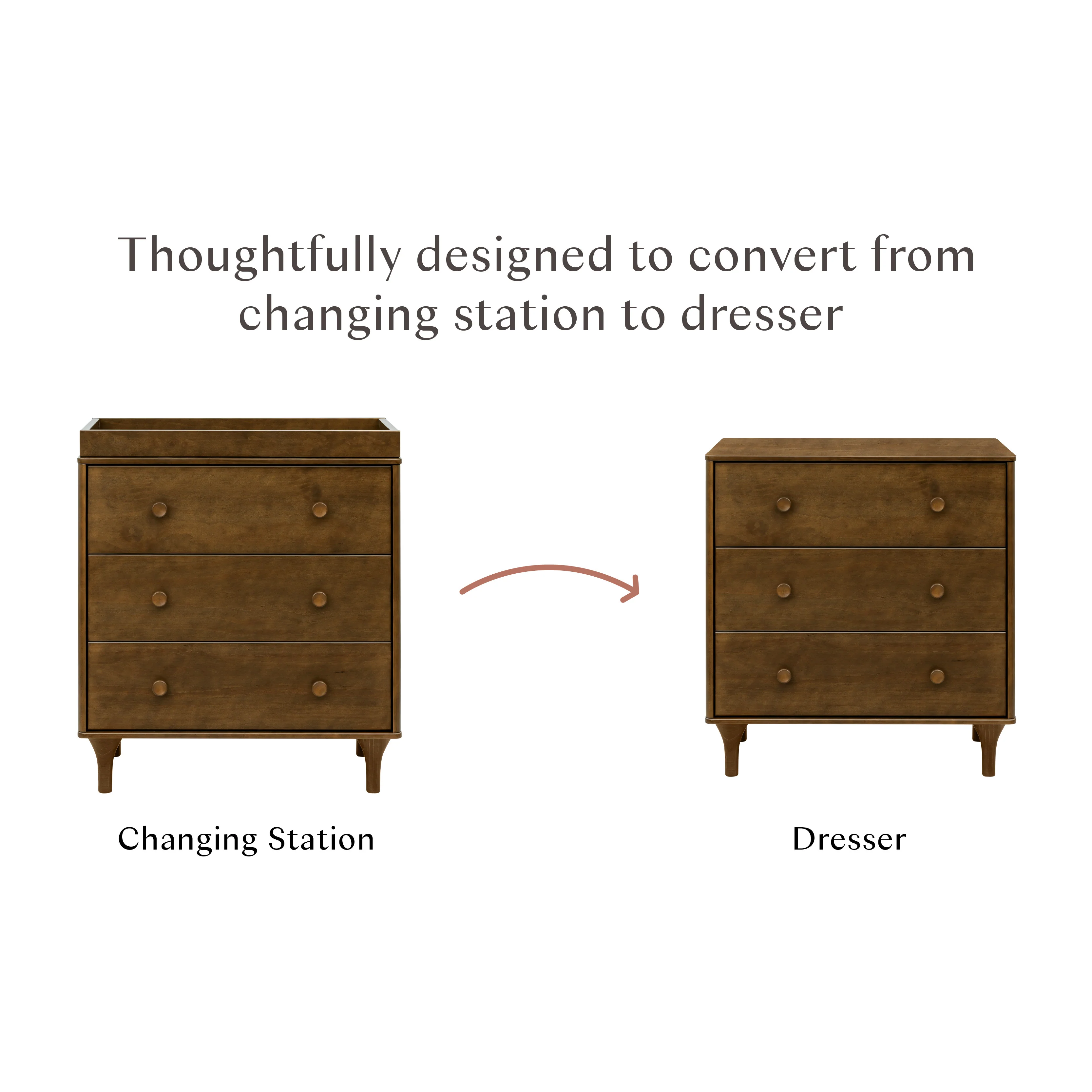 Lolly 3-Drawer Changer Dresser with Removable Changing Tray - Image 24