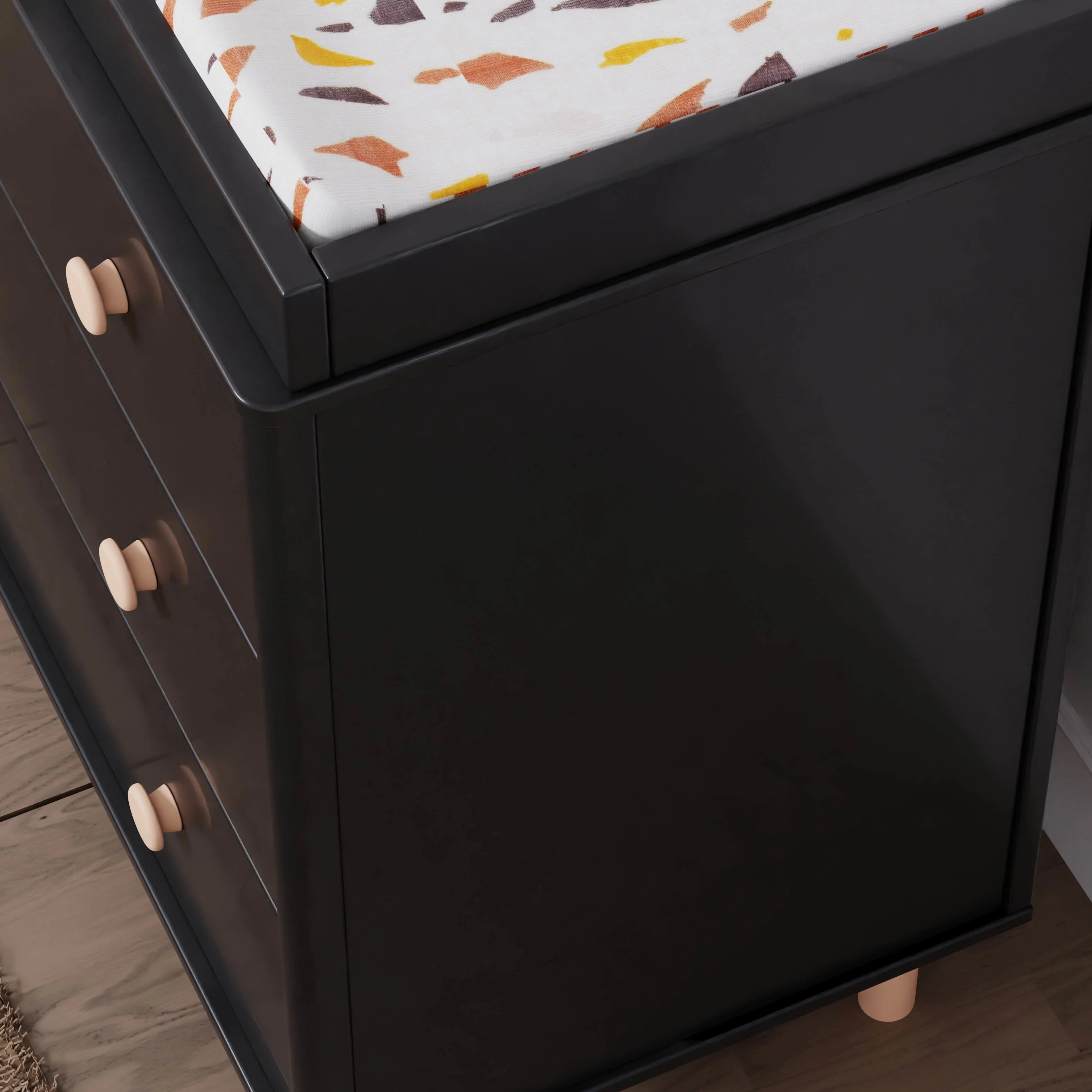 Lolly 3-Drawer Changer Dresser with Removable Changing Tray - Image 4