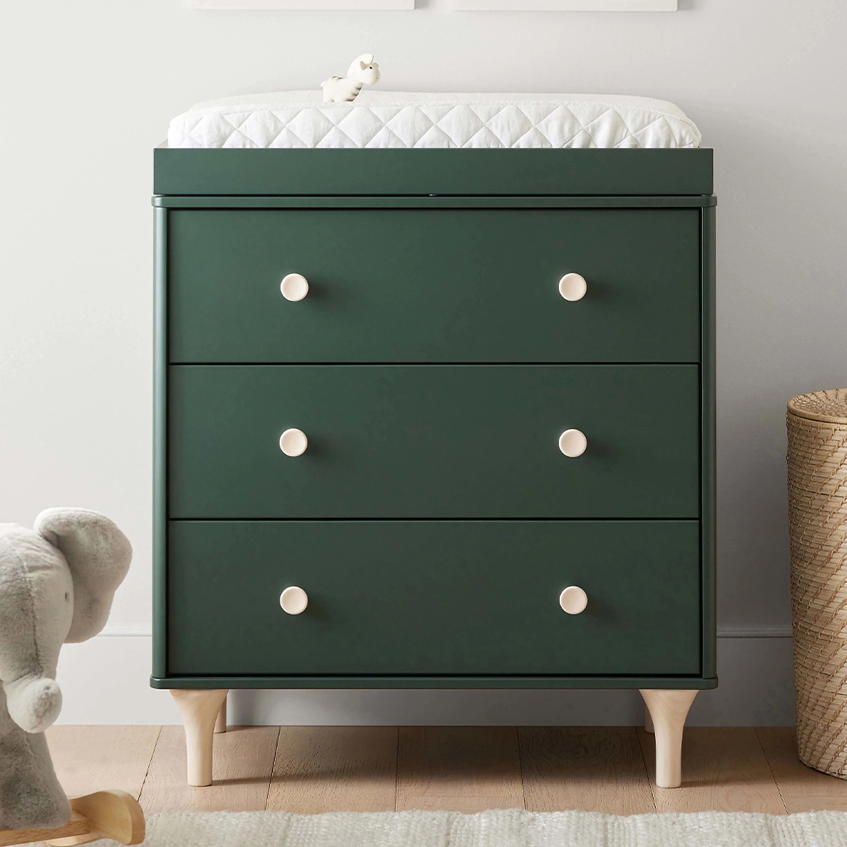 Lolly 3-Drawer Changer Dresser with Removable Changing Tray - Image 40