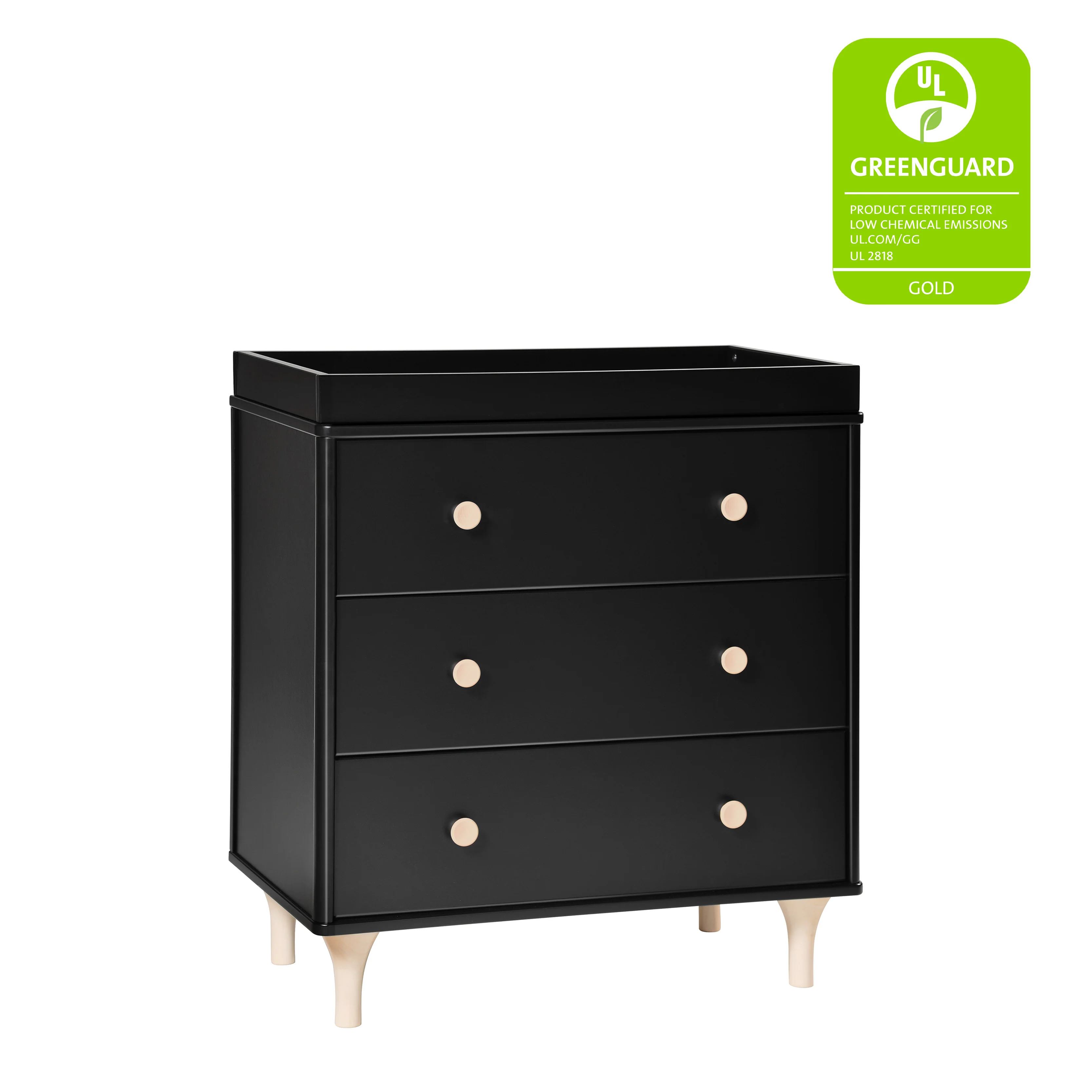 Lolly 3-Drawer Changer Dresser with Removable Changing Tray - Image 7