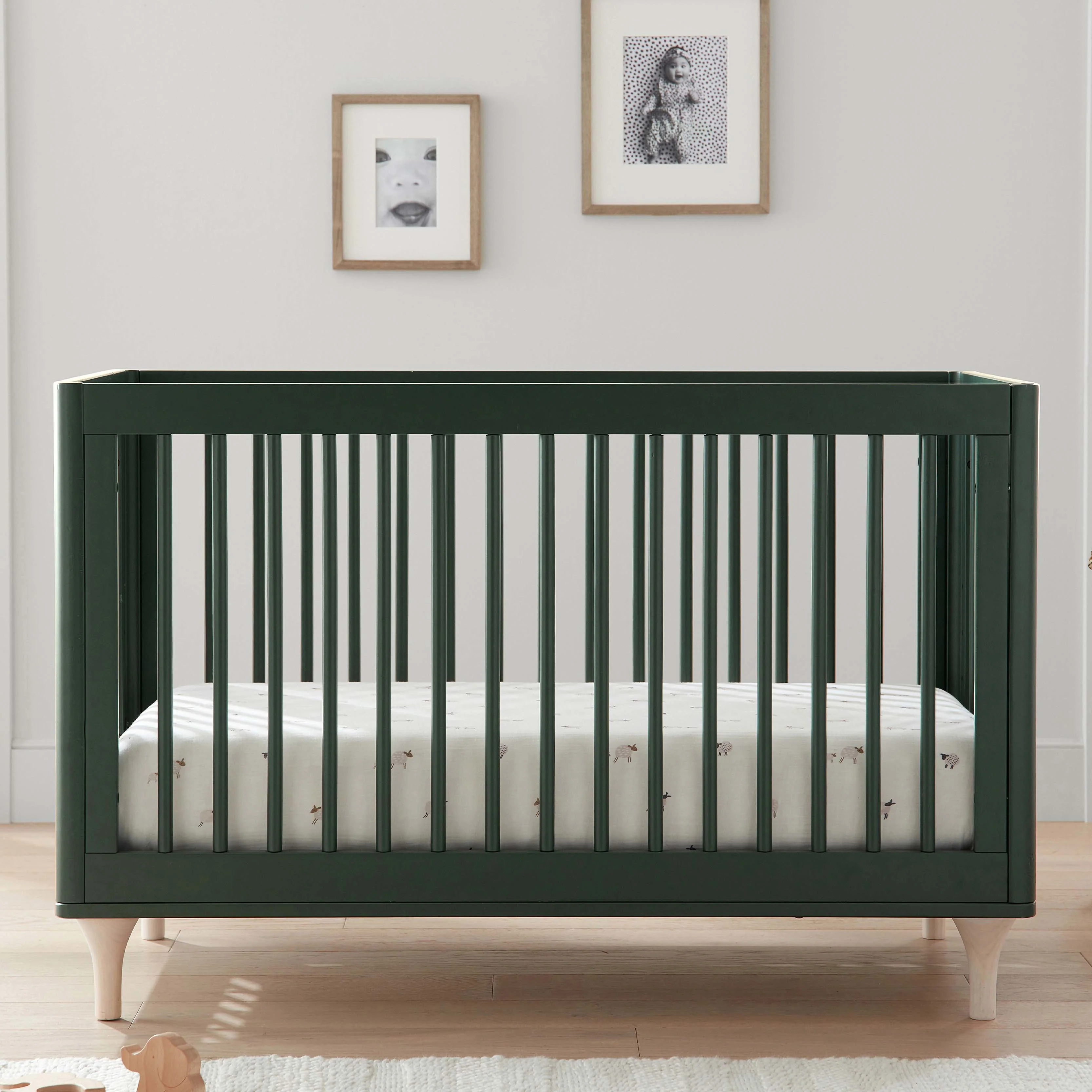 Lolly 3-in-1 Convertible Crib with Toddler Bed Conversion Kit - Image 113