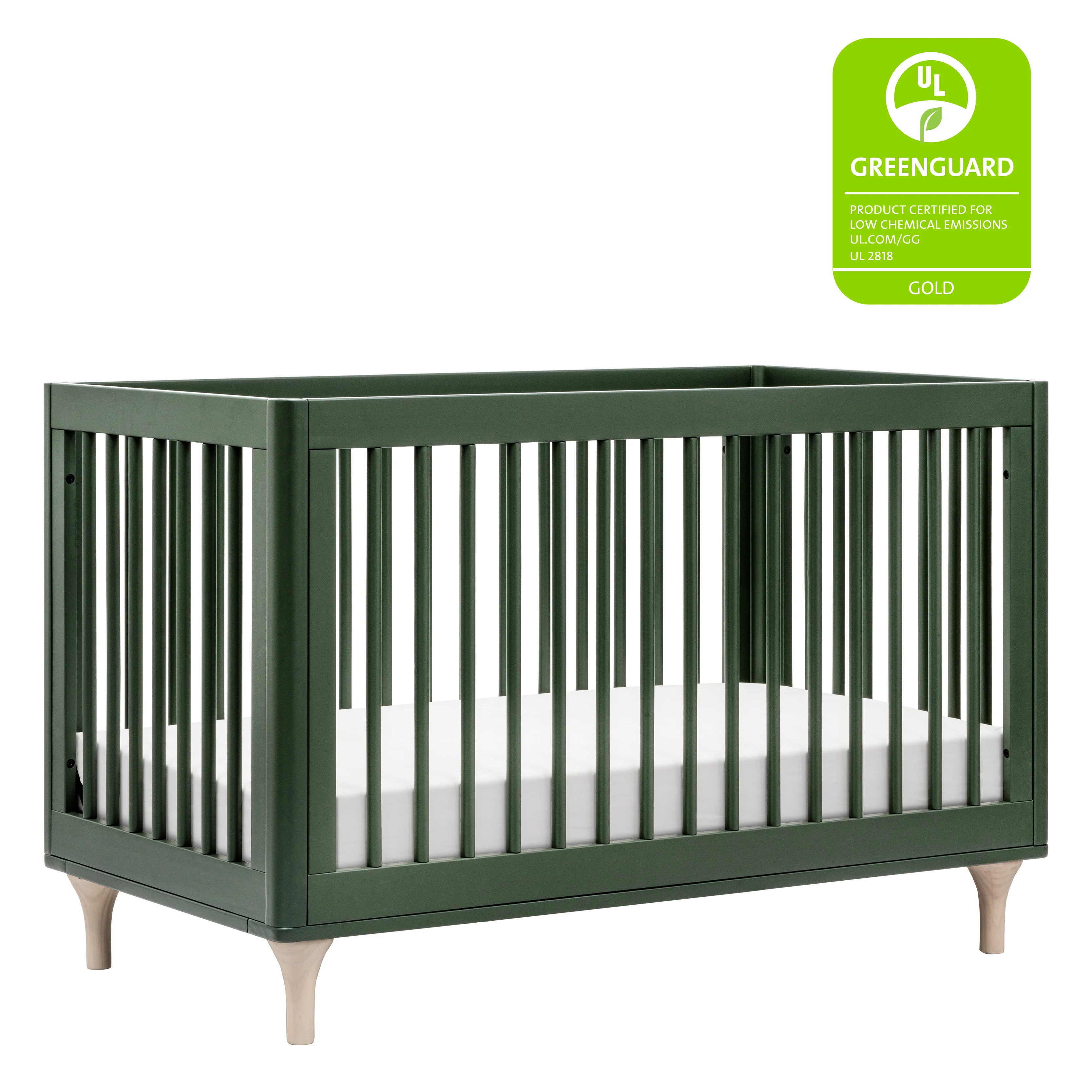 Lolly 3-in-1 Convertible Crib with Toddler Bed Conversion Kit - Image 117
